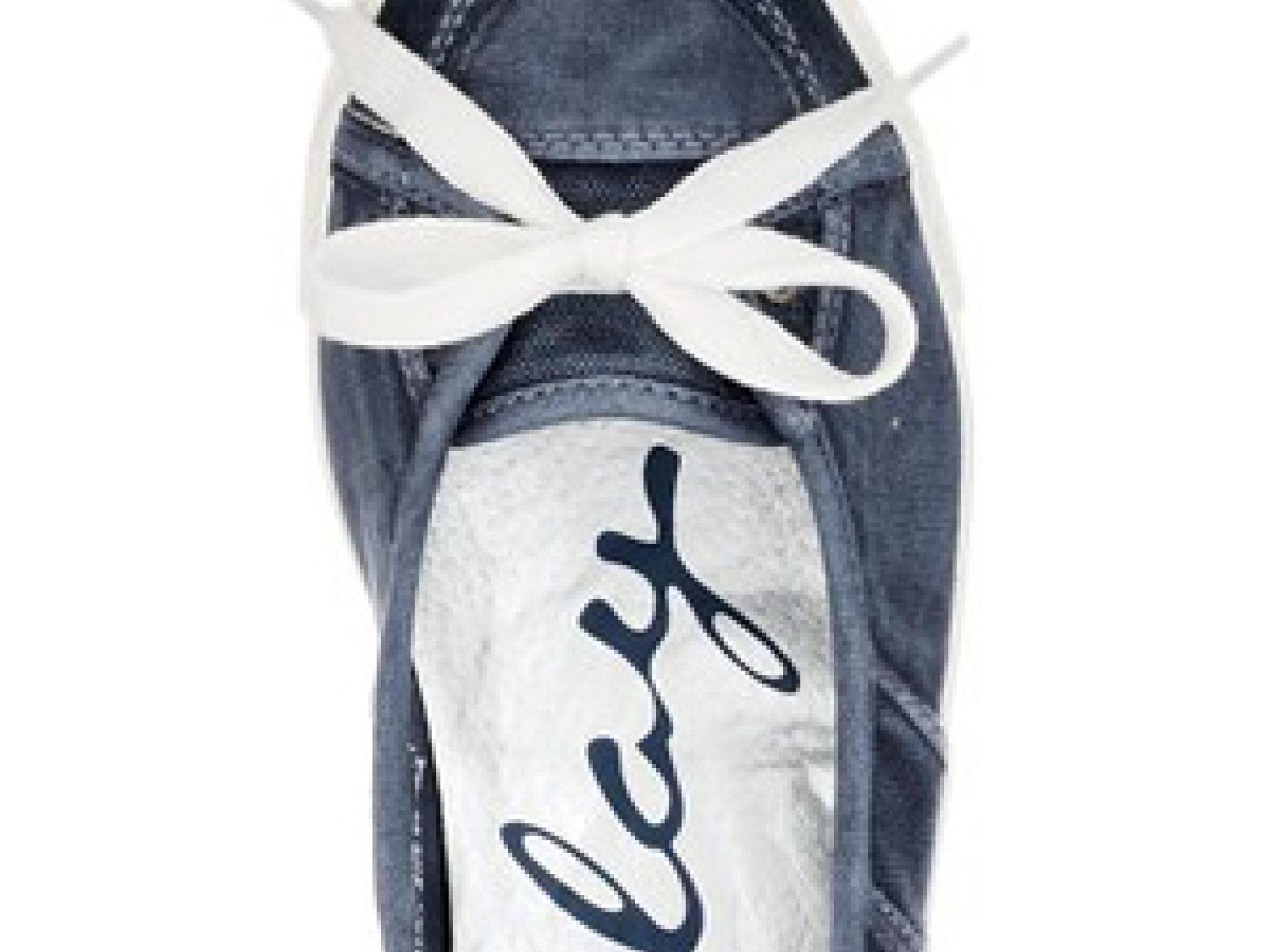 Sneaker-Ballerinas aus Denim von Replay