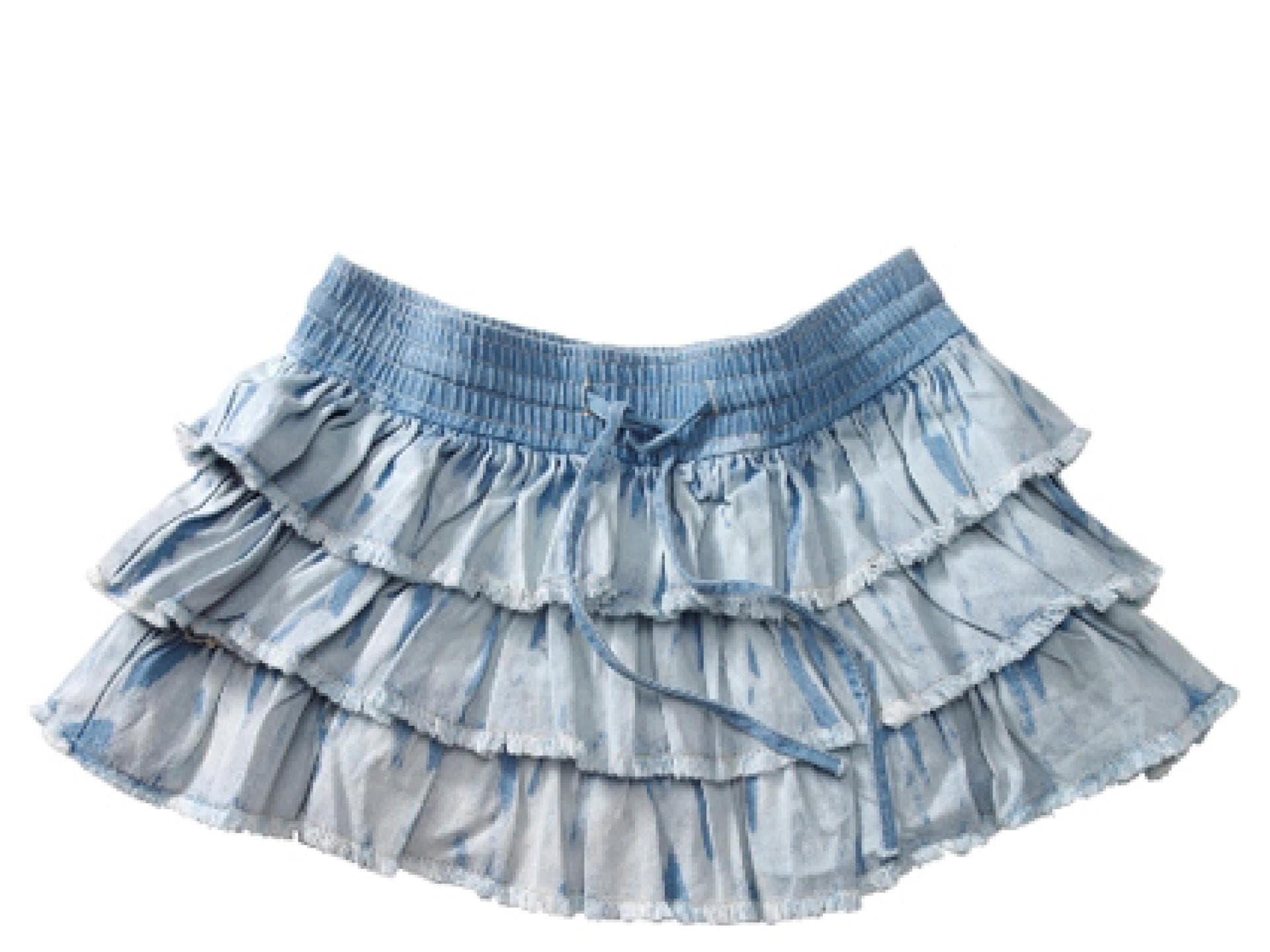 Volant-Jeansrock von mister.lady