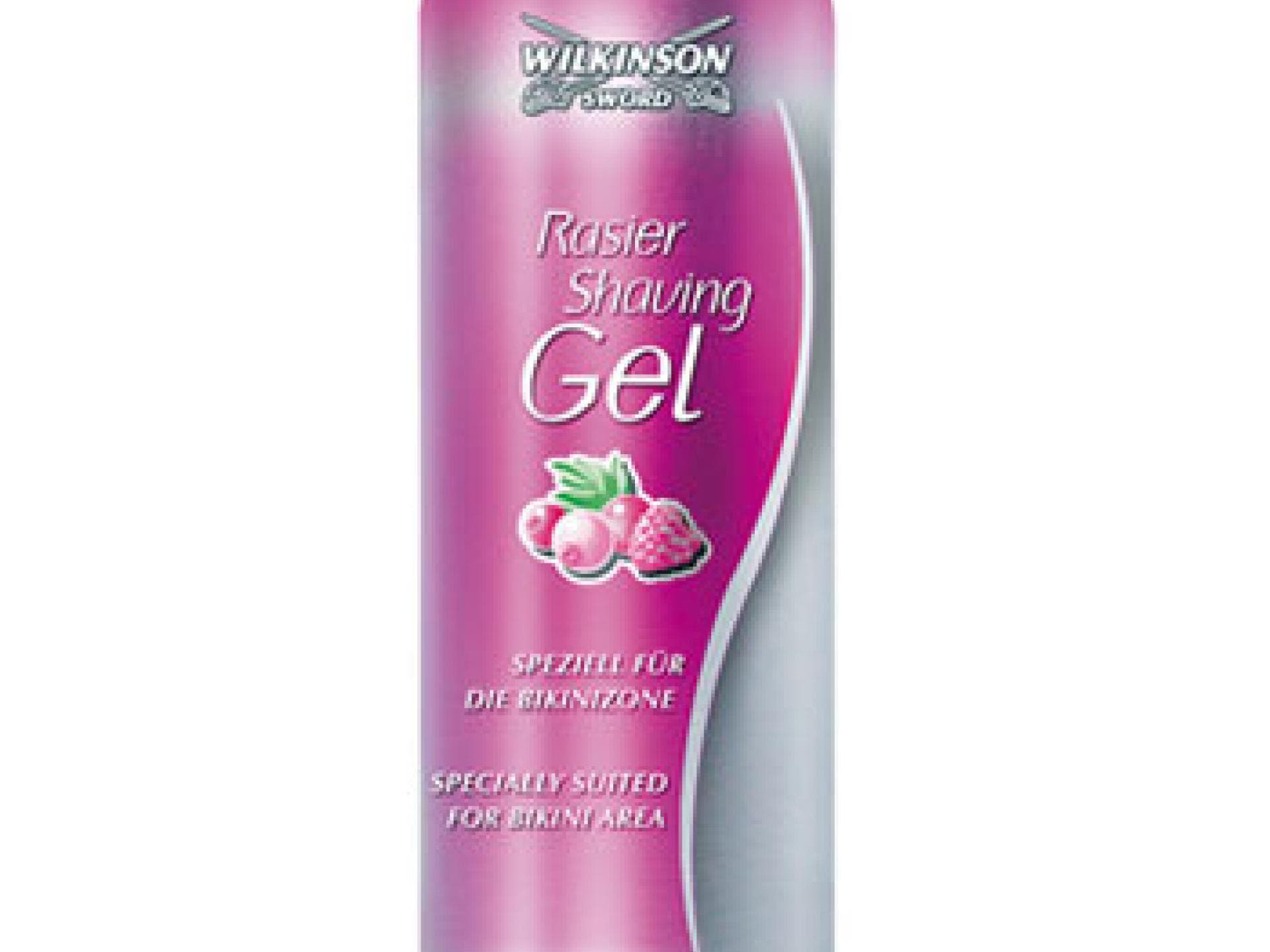 Bikinizonen-Rasiergel von Wilkinson