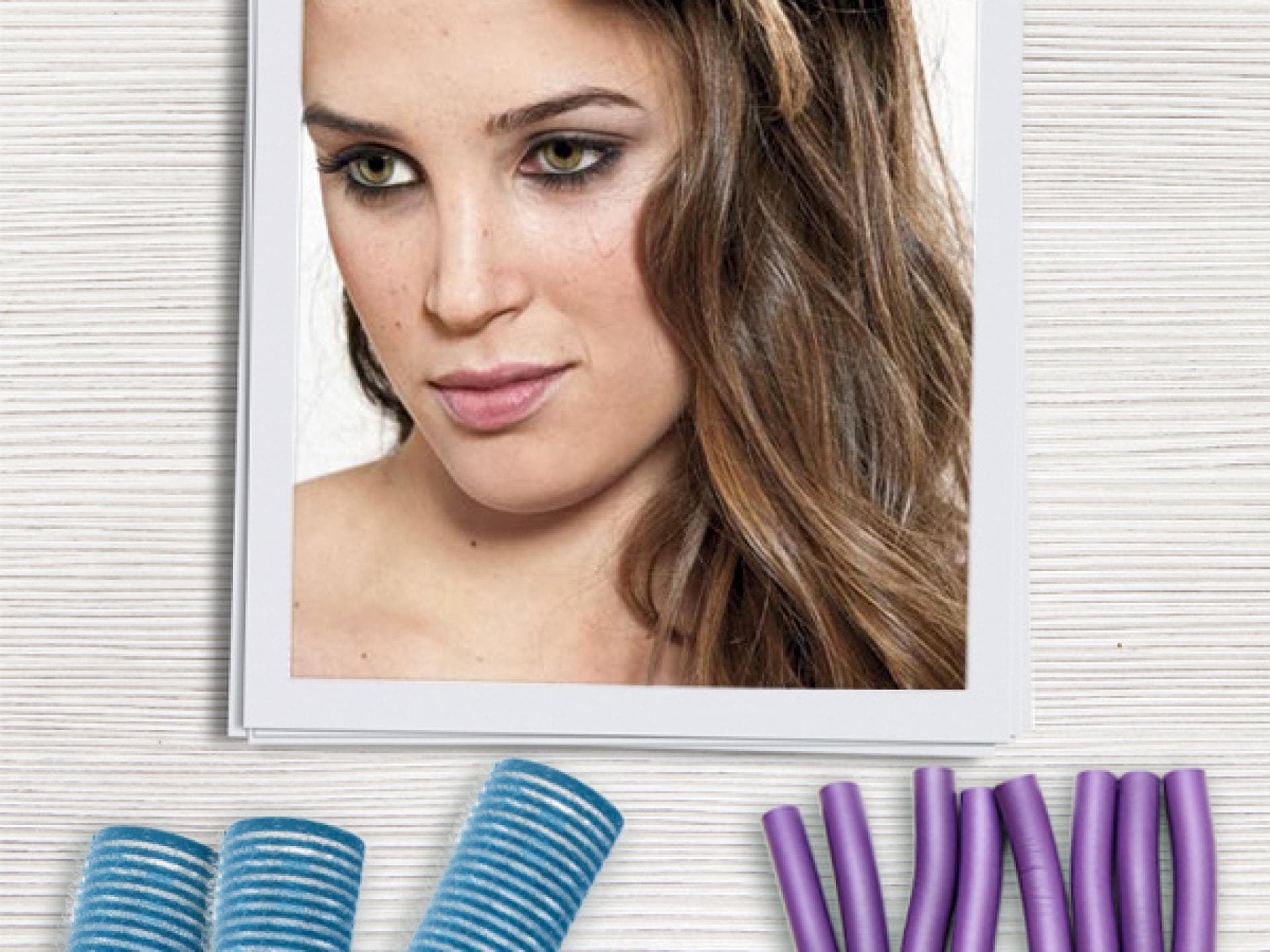 Locken mit Glätteisen Locken mit Glätteisen