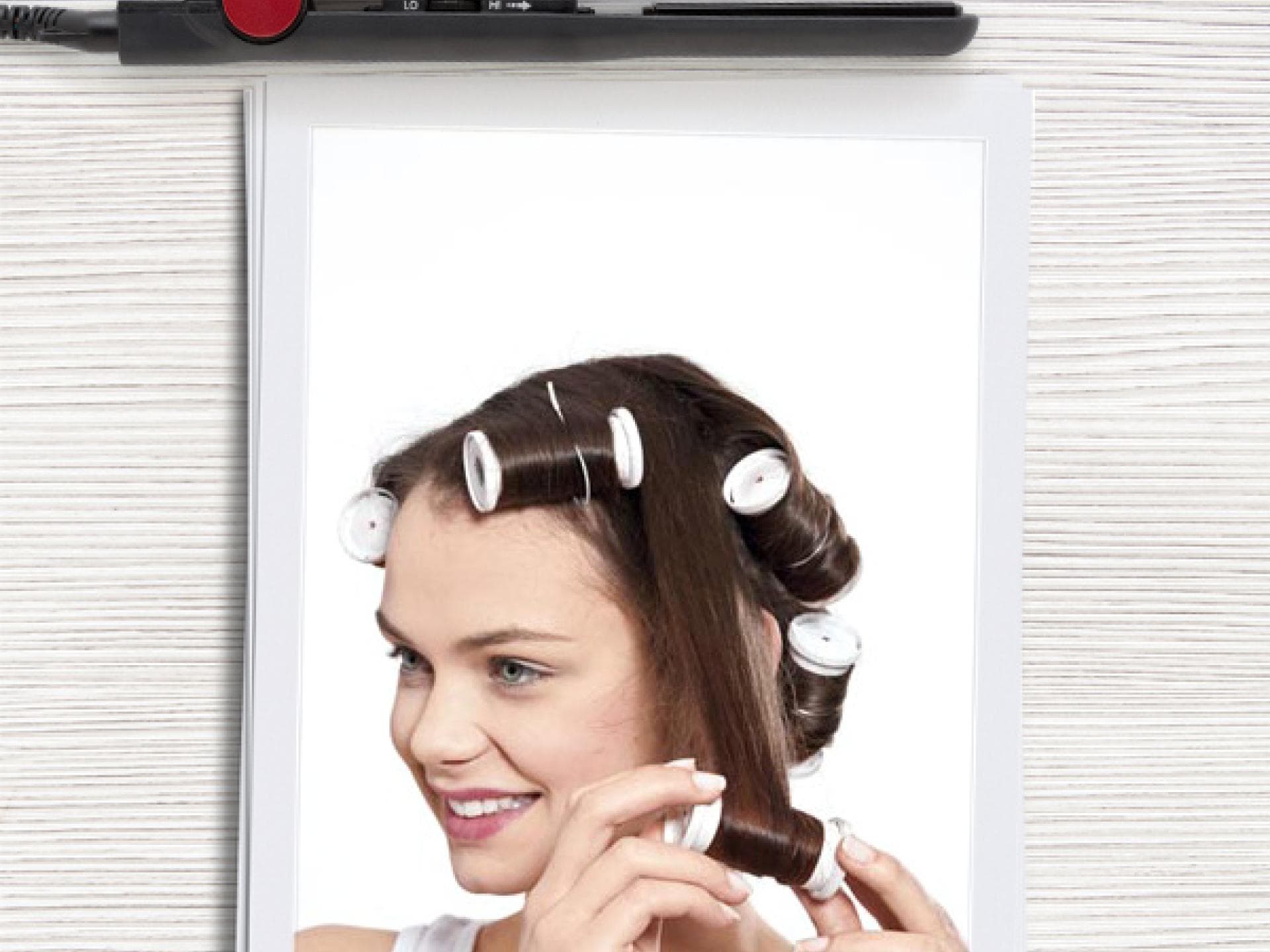 Lockenwickler eindrehen