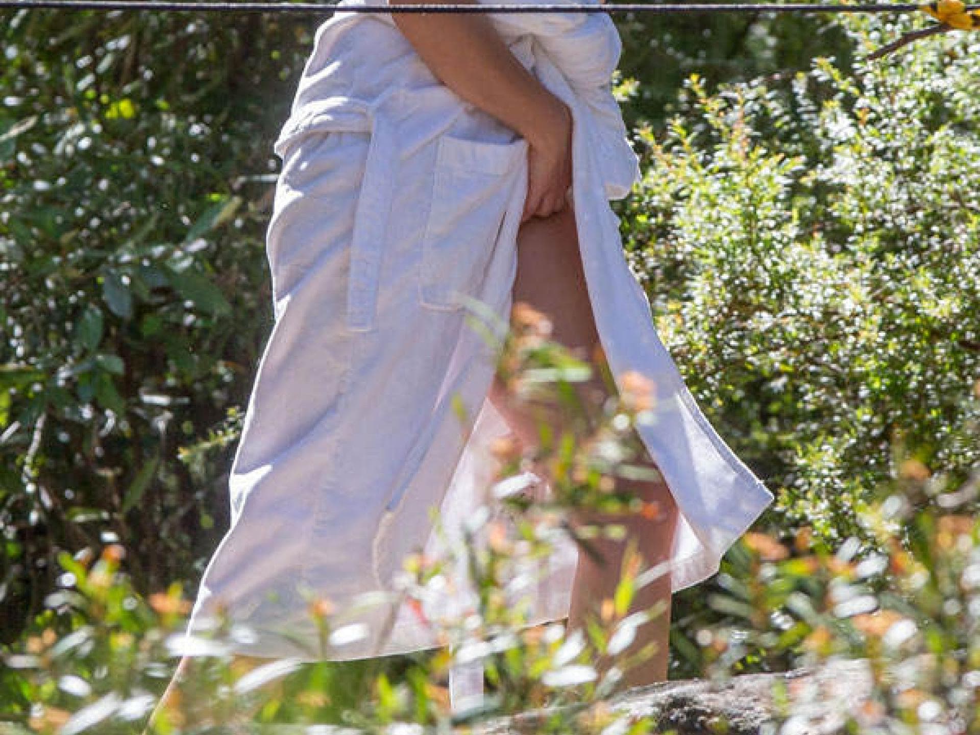 Elena Carrière beim Dschungel-Shooting