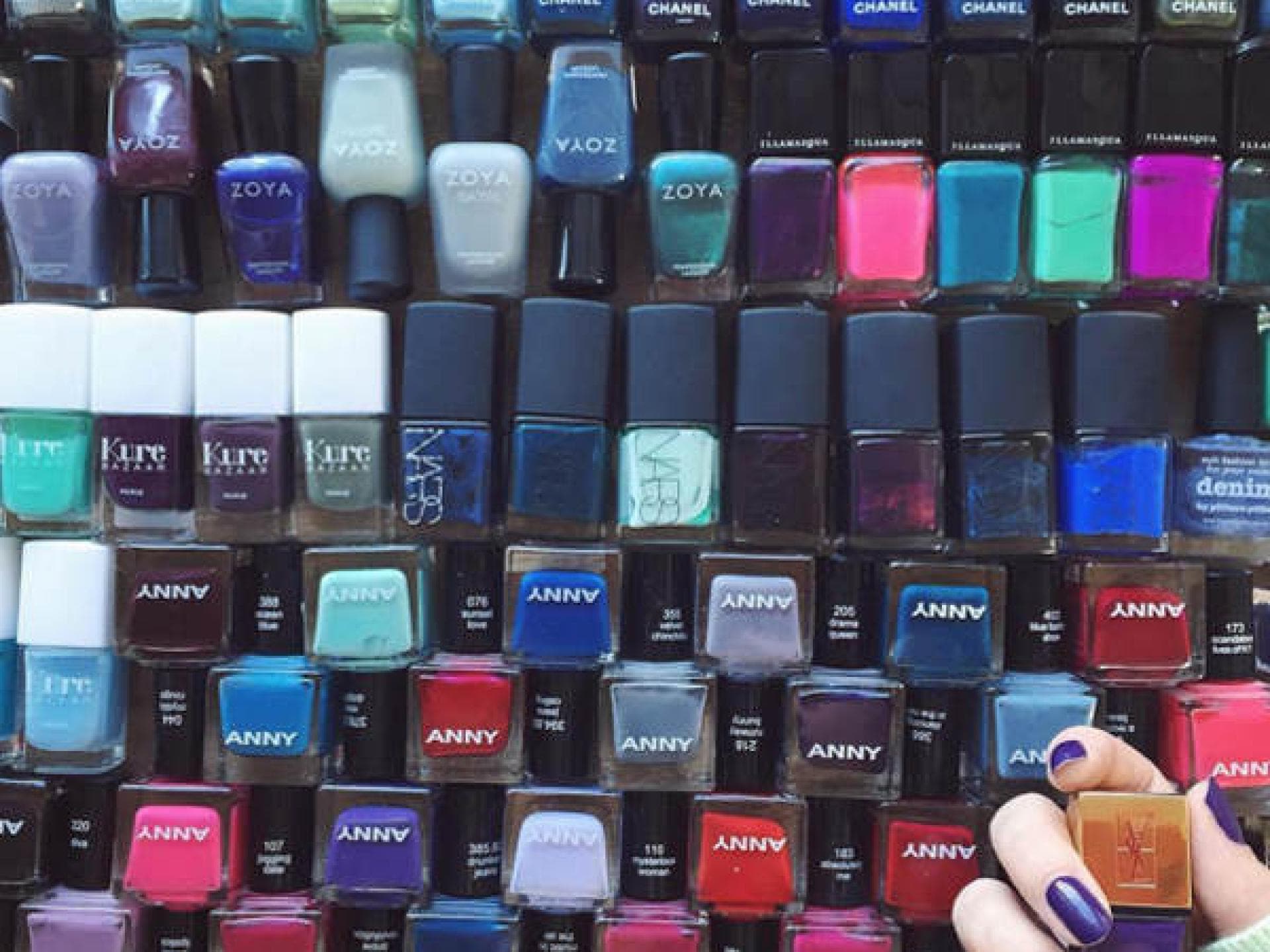 Du kannst nie genug Nagellack haben