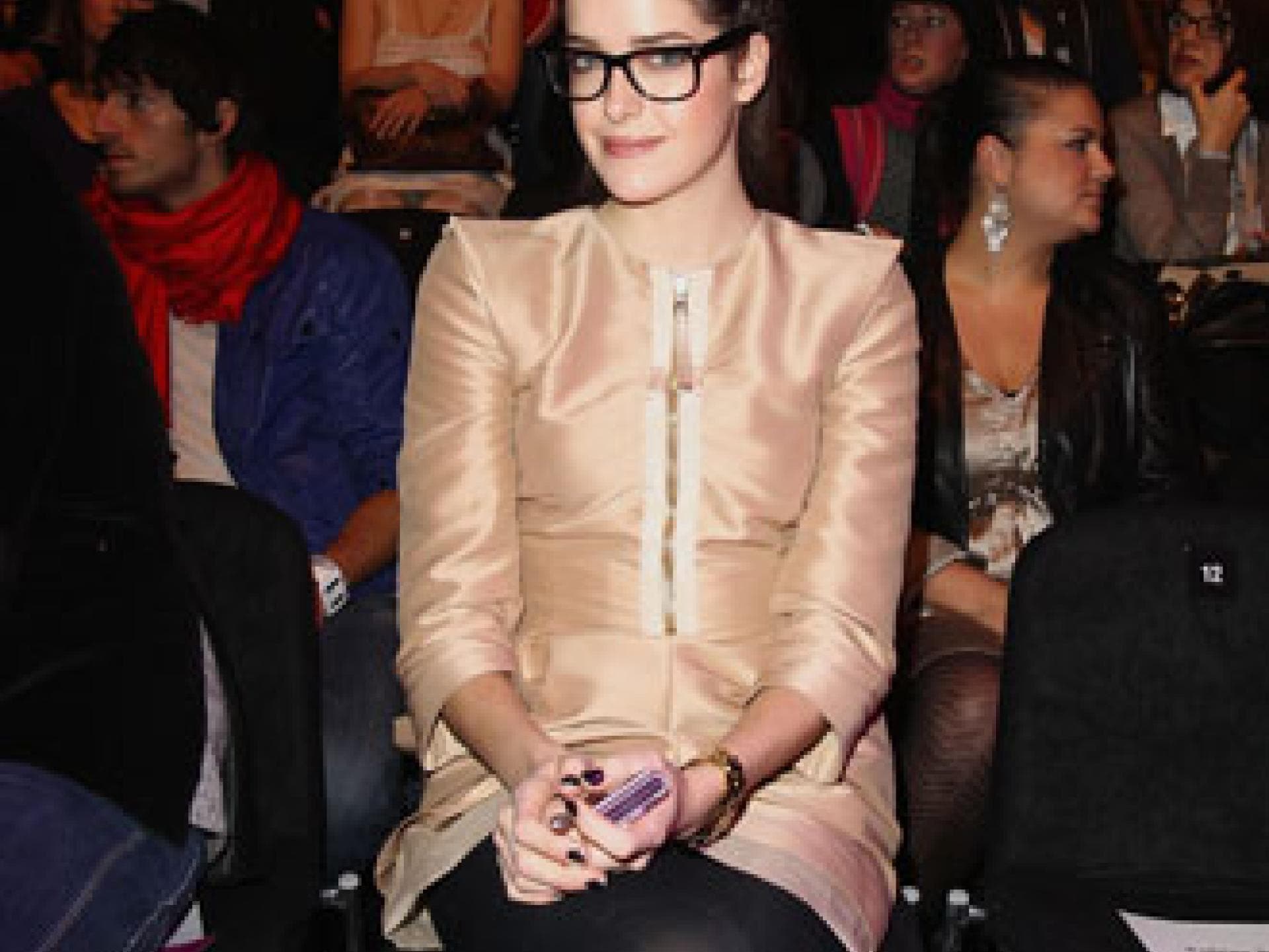 Marie Nasemann als Zuschauerin Marie Nasemann als Zuschauerin