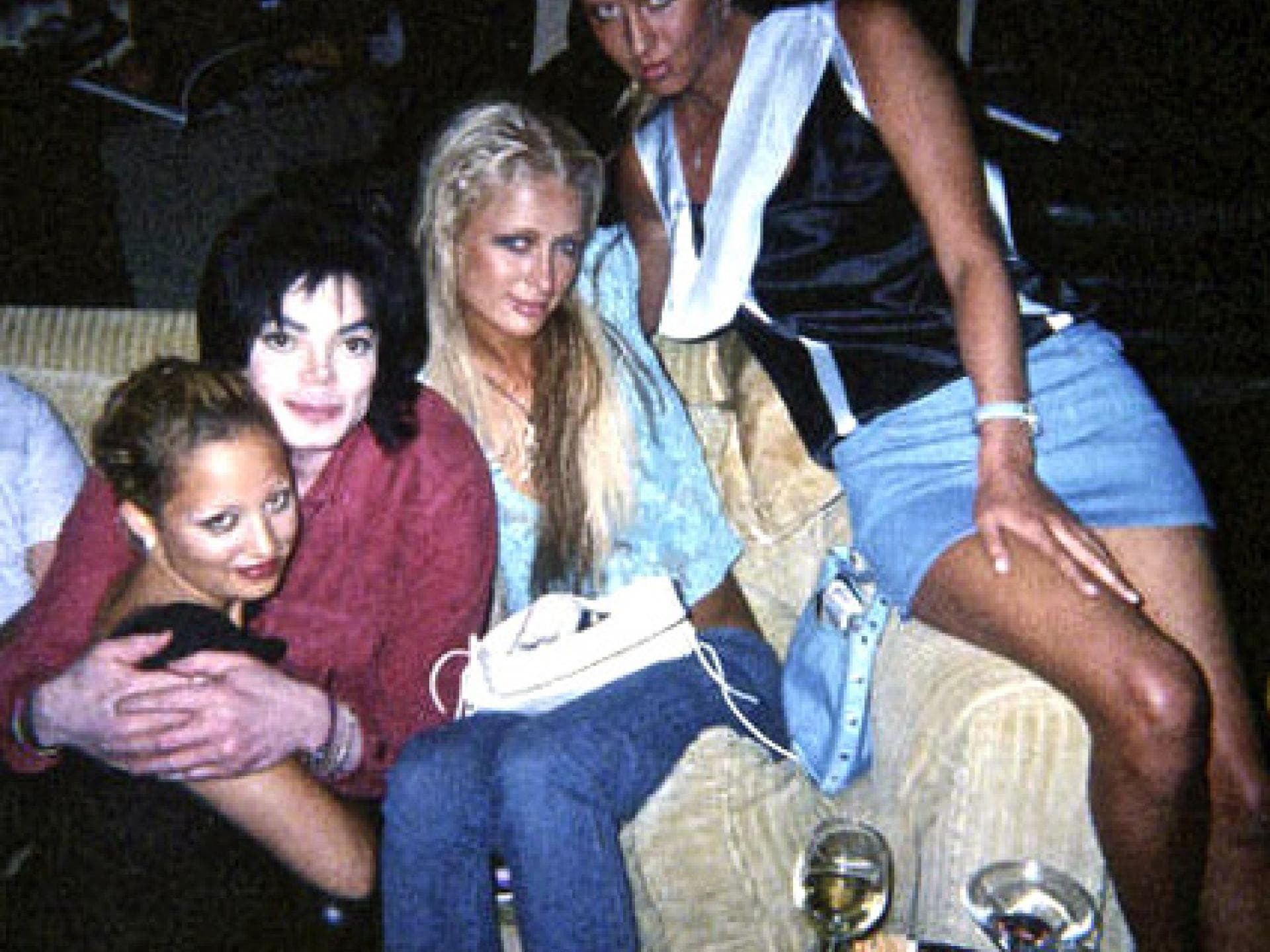 Twitpic Paris Hilton mit Michael Jackson