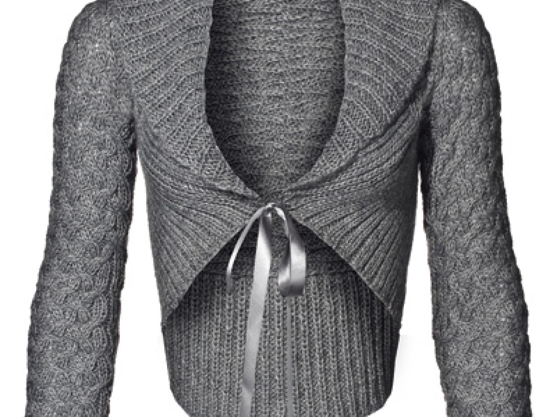 Bolero-Jäckchen aus Strick Bolero-Jäckchen aus Strick