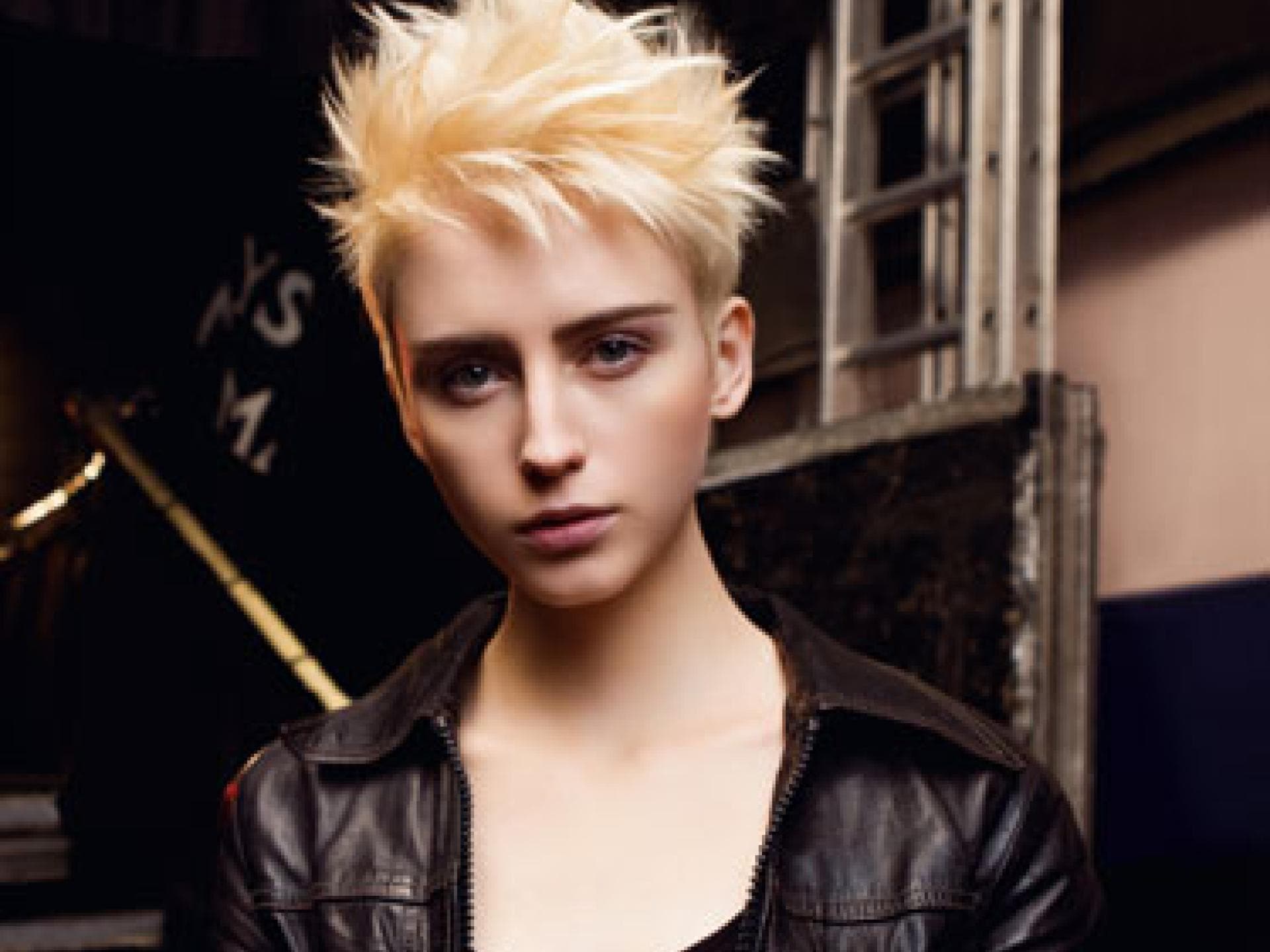 Edel-Punk-Frisur Edel-Punk-Frisur