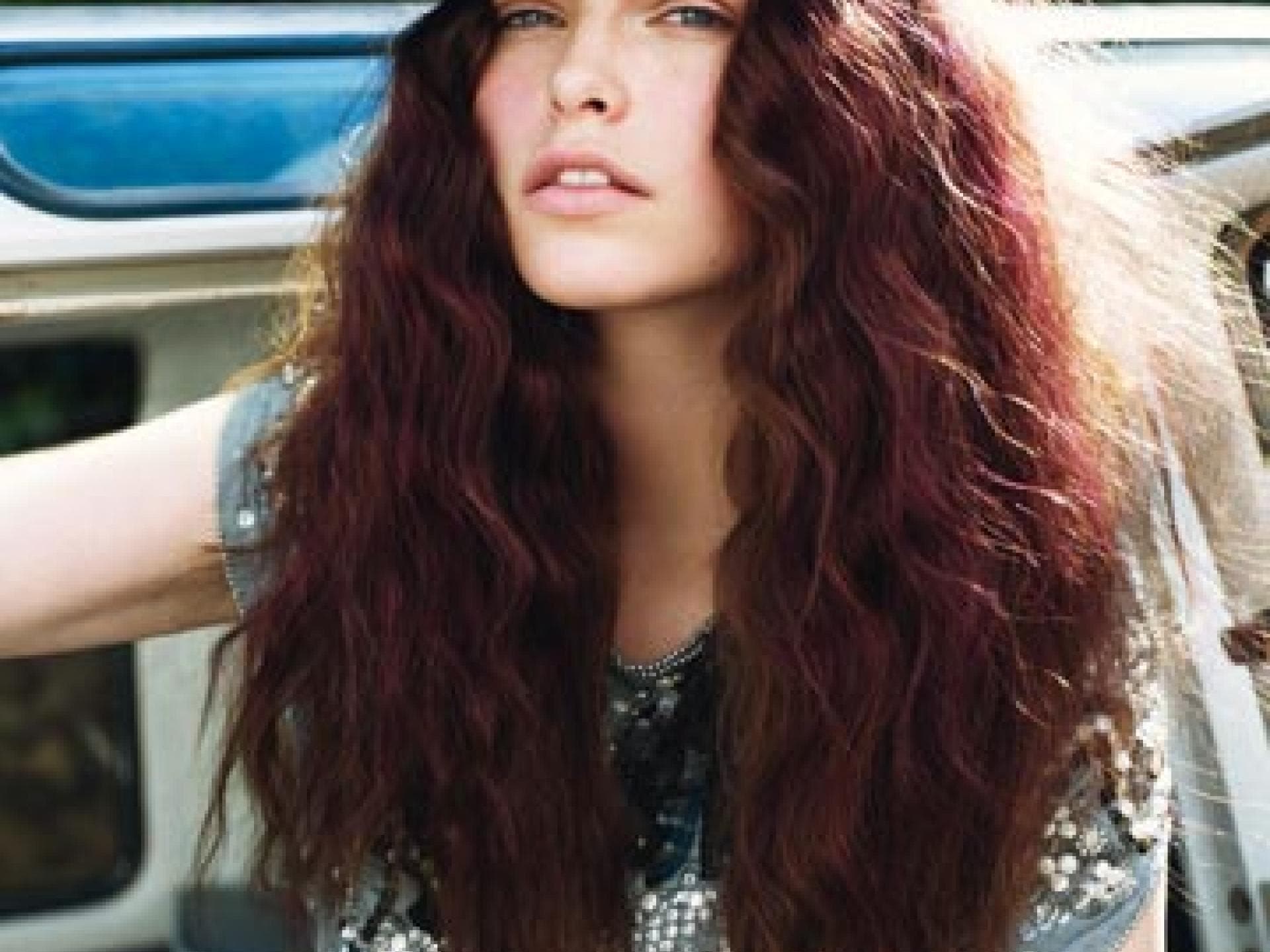 Coole rote Locken