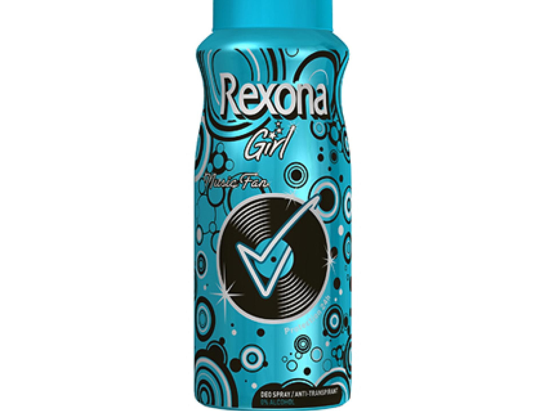 Deo Rexona Girl Music Fan