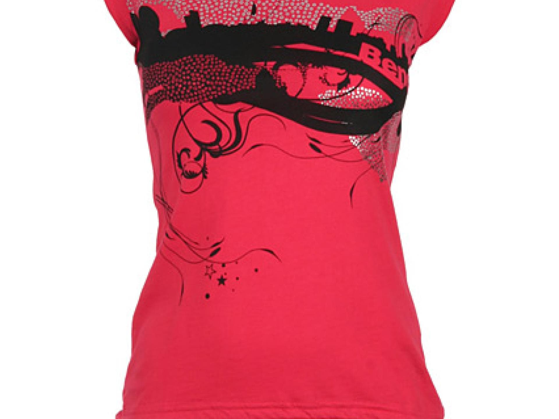 Rotes T-Shirt von Bench