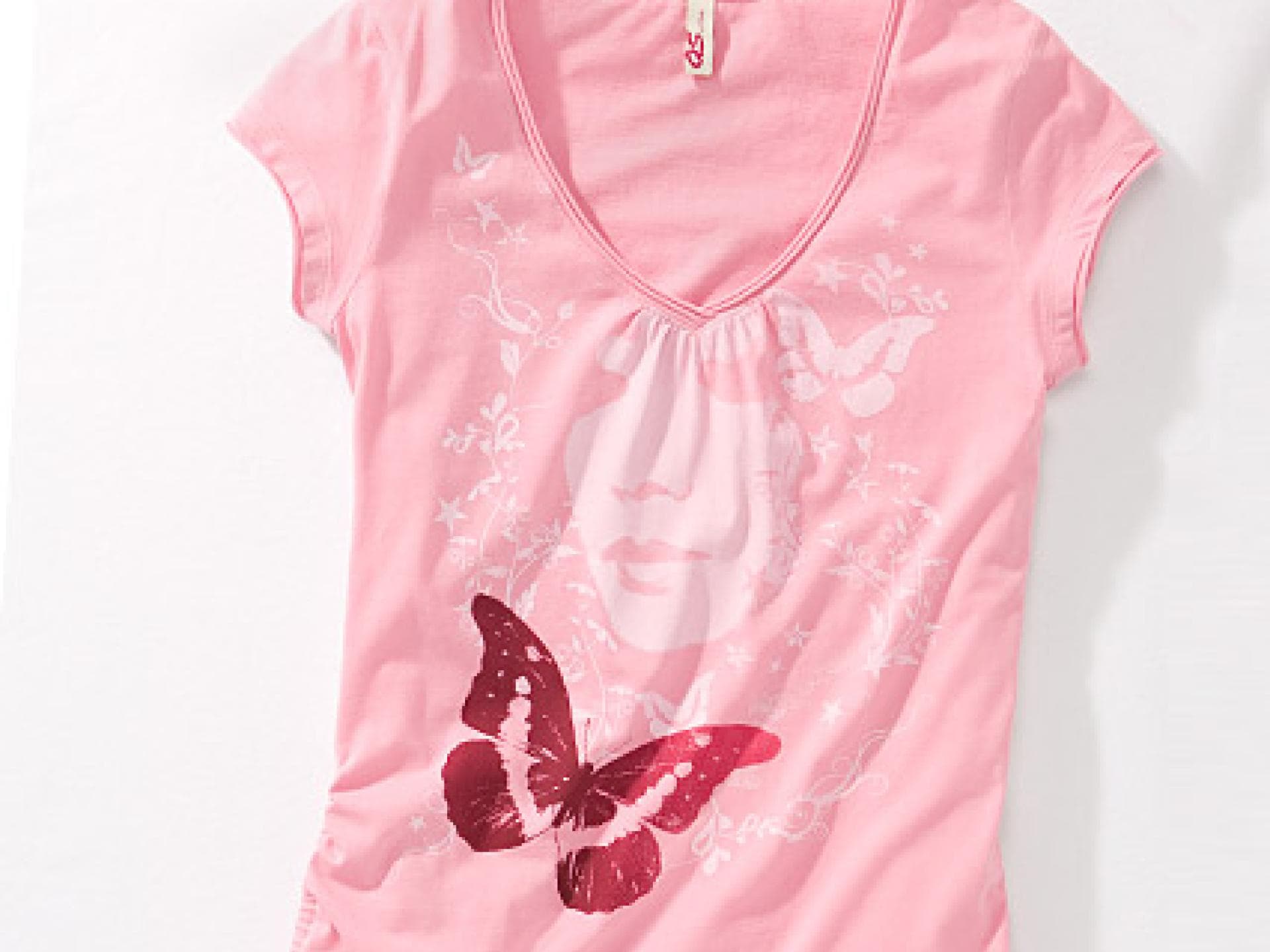 Rosa Shirt von s. Oliver