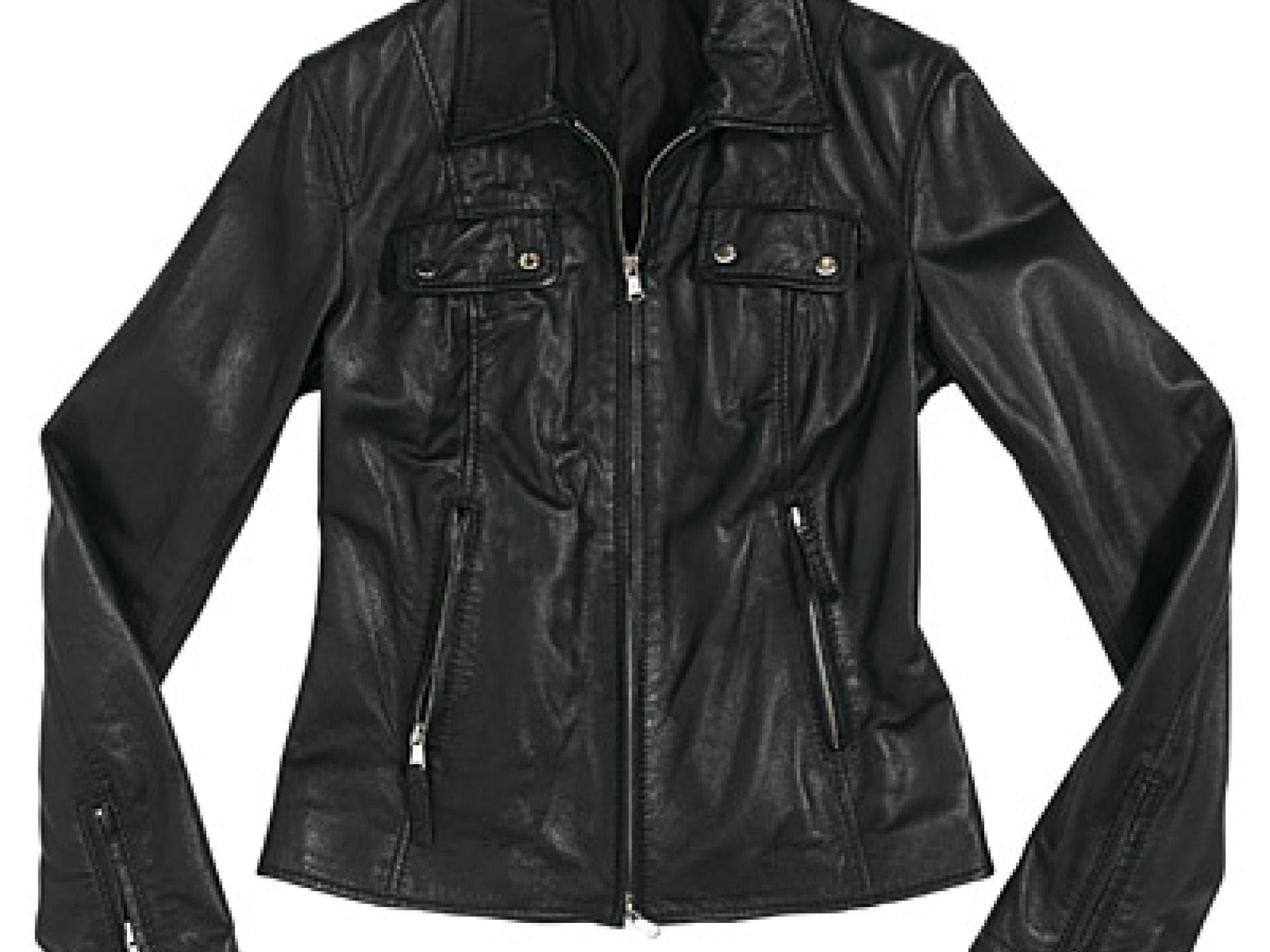 Coole Lederjacke von Benetton