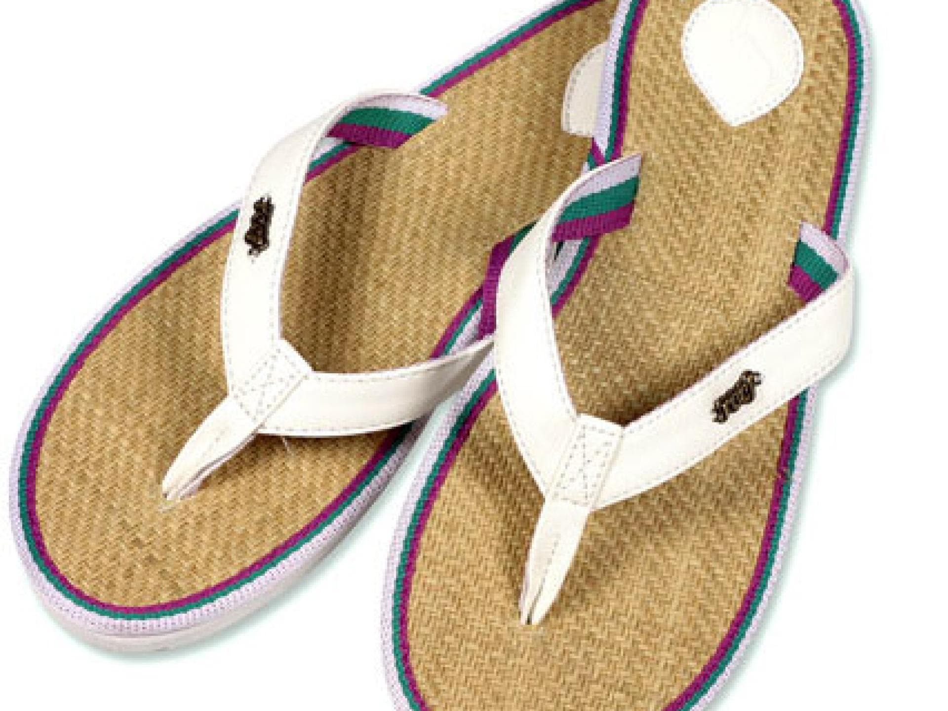 Weiße Flip Flops von Reef