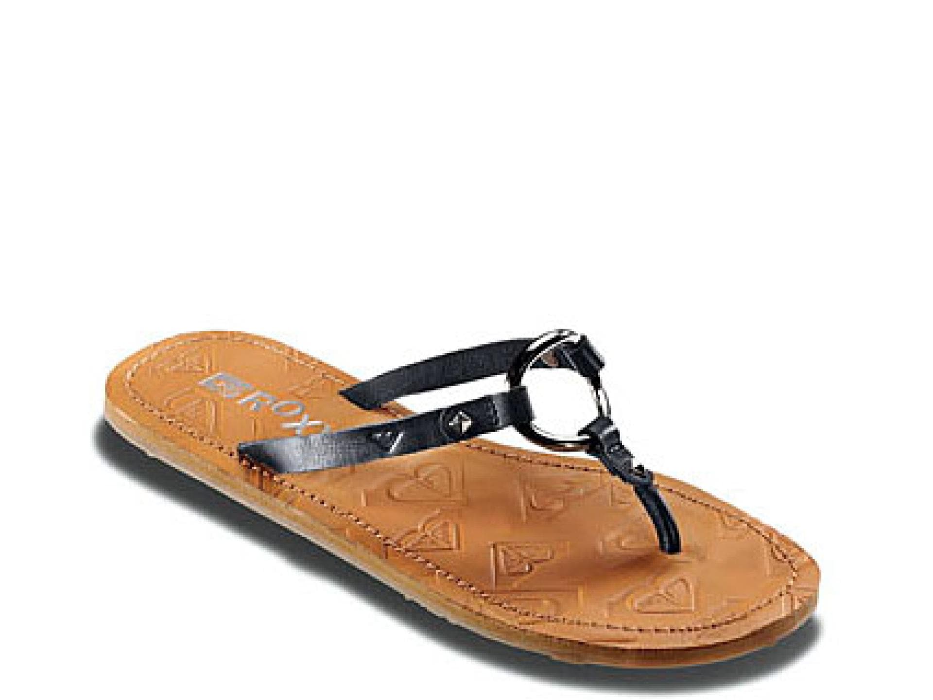 Flip Flops aus Leder von Roxy