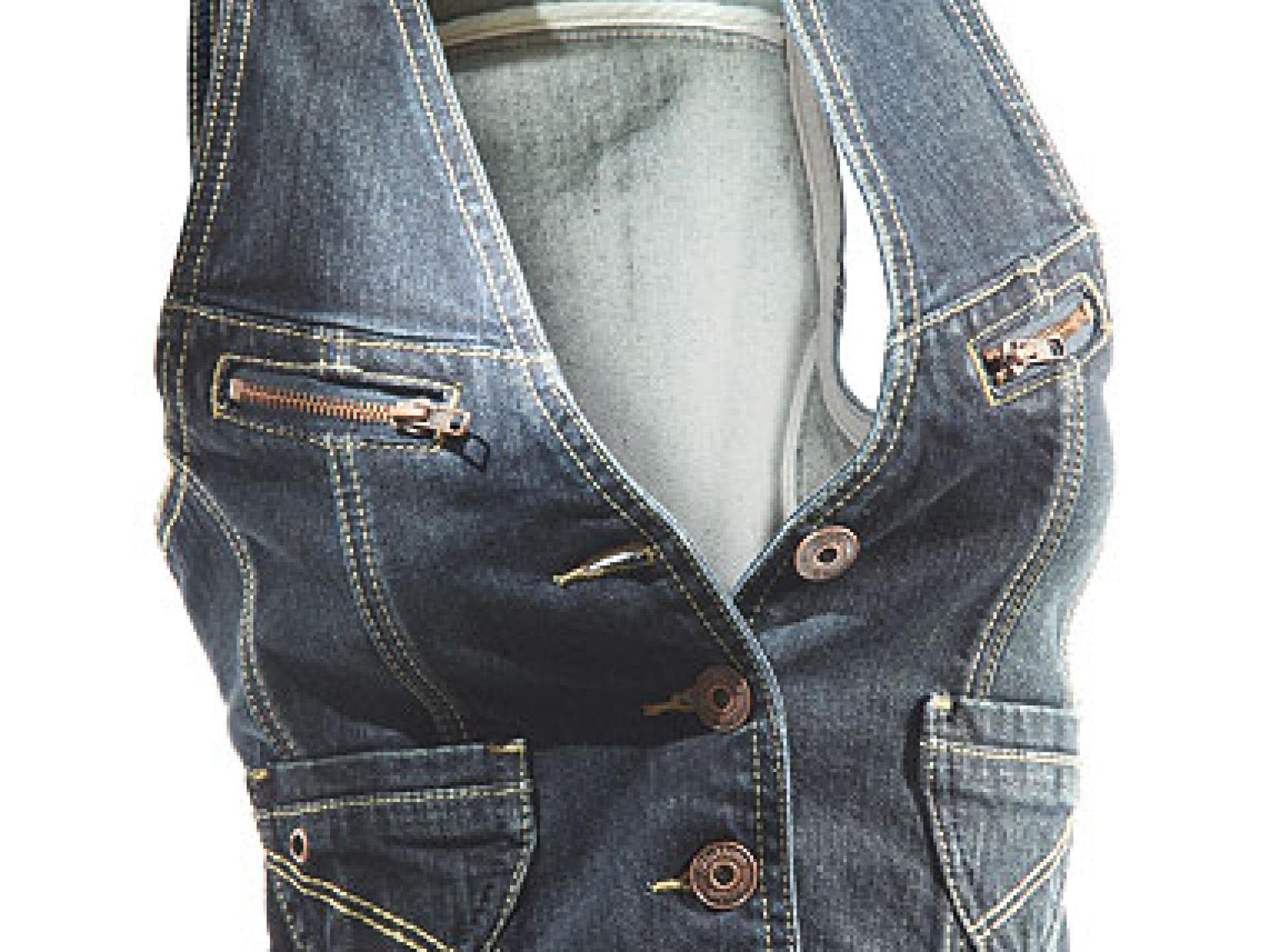 Go West: Jeans-Weste