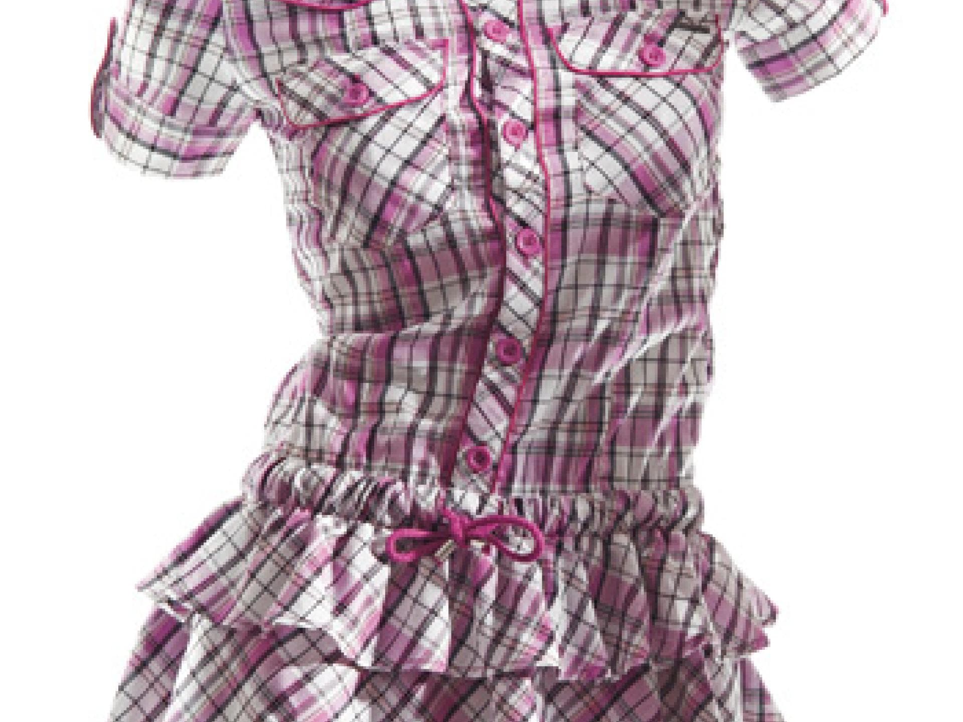 Kariertes Kleid von New Yorker