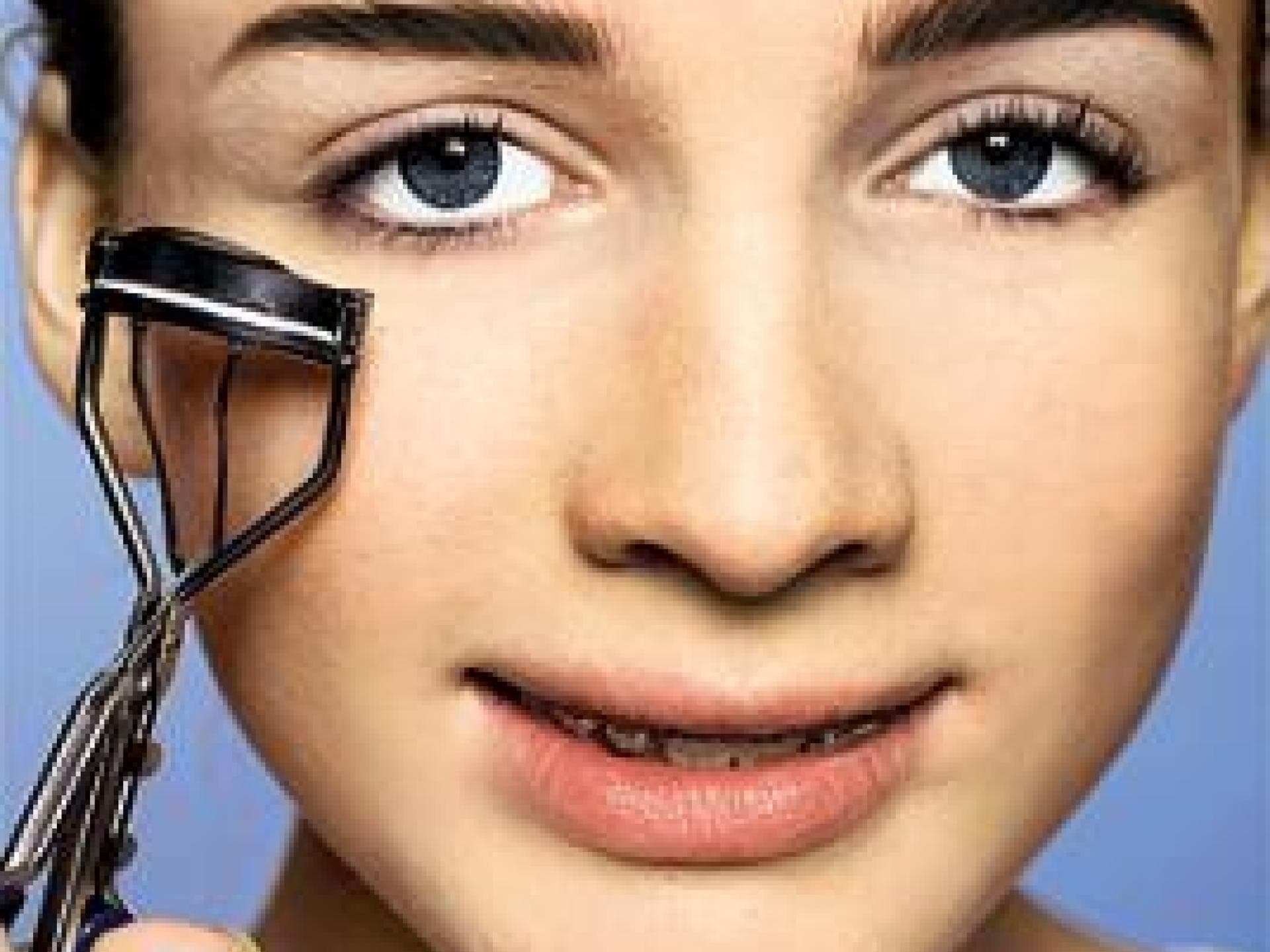 Wimpernzange für offene Augen