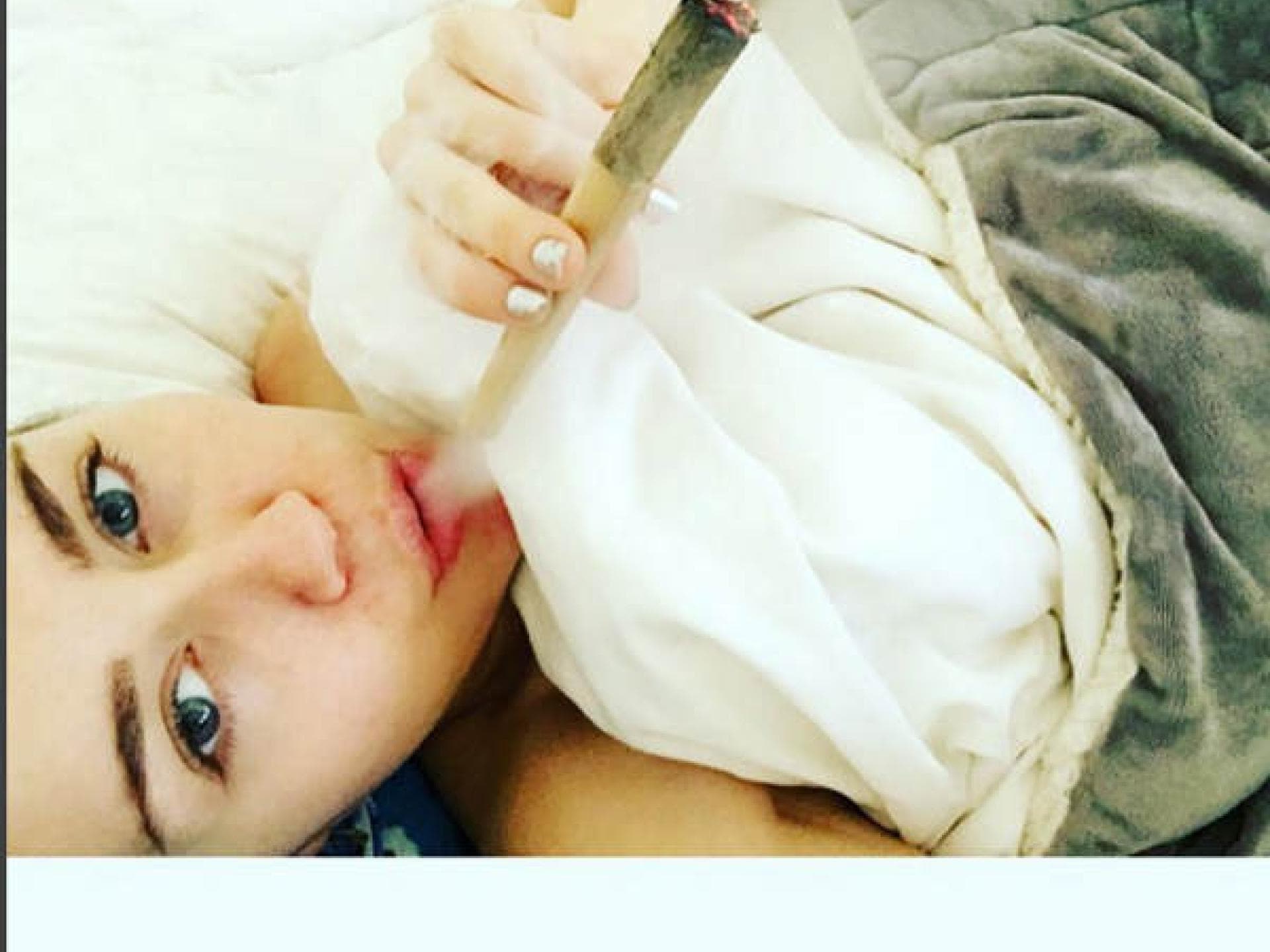 Die kiffende Miley Cyrus