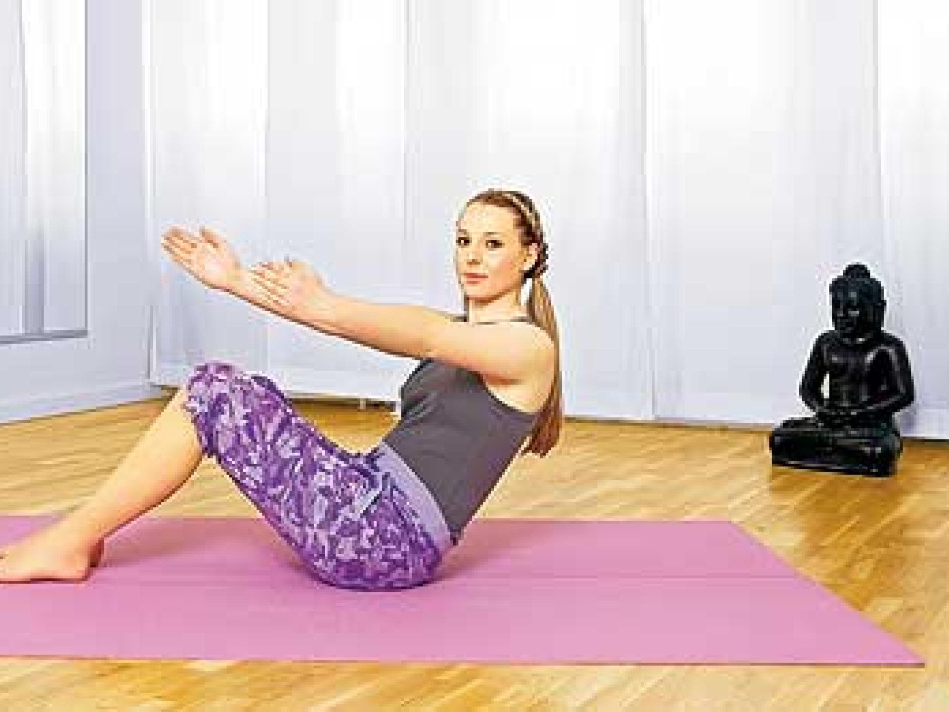 Seitliche Crunches Seitliche Crunches