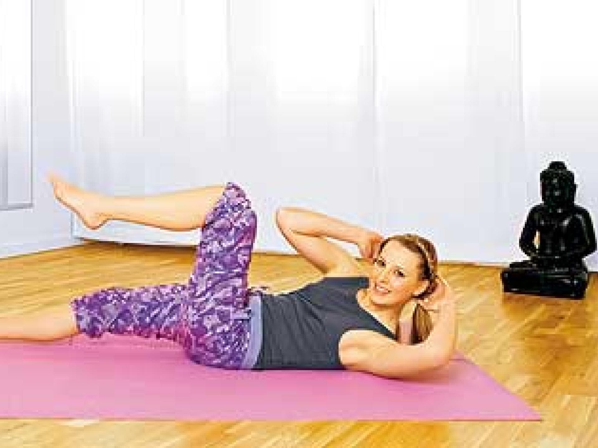 Pilatesübung für den Bauch Pilatesübung für den Bauch