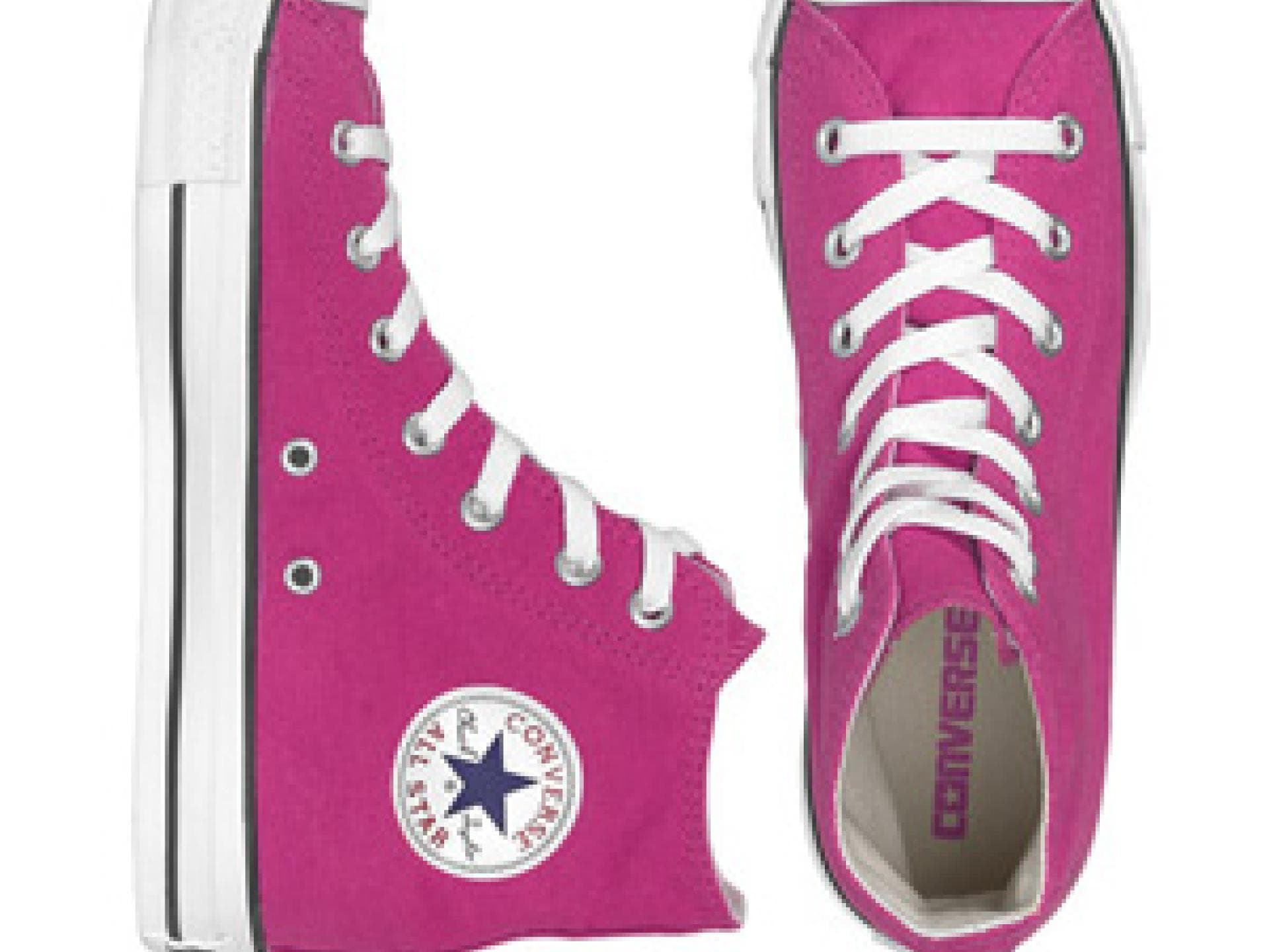 Converse Chucks in knalligem Pink