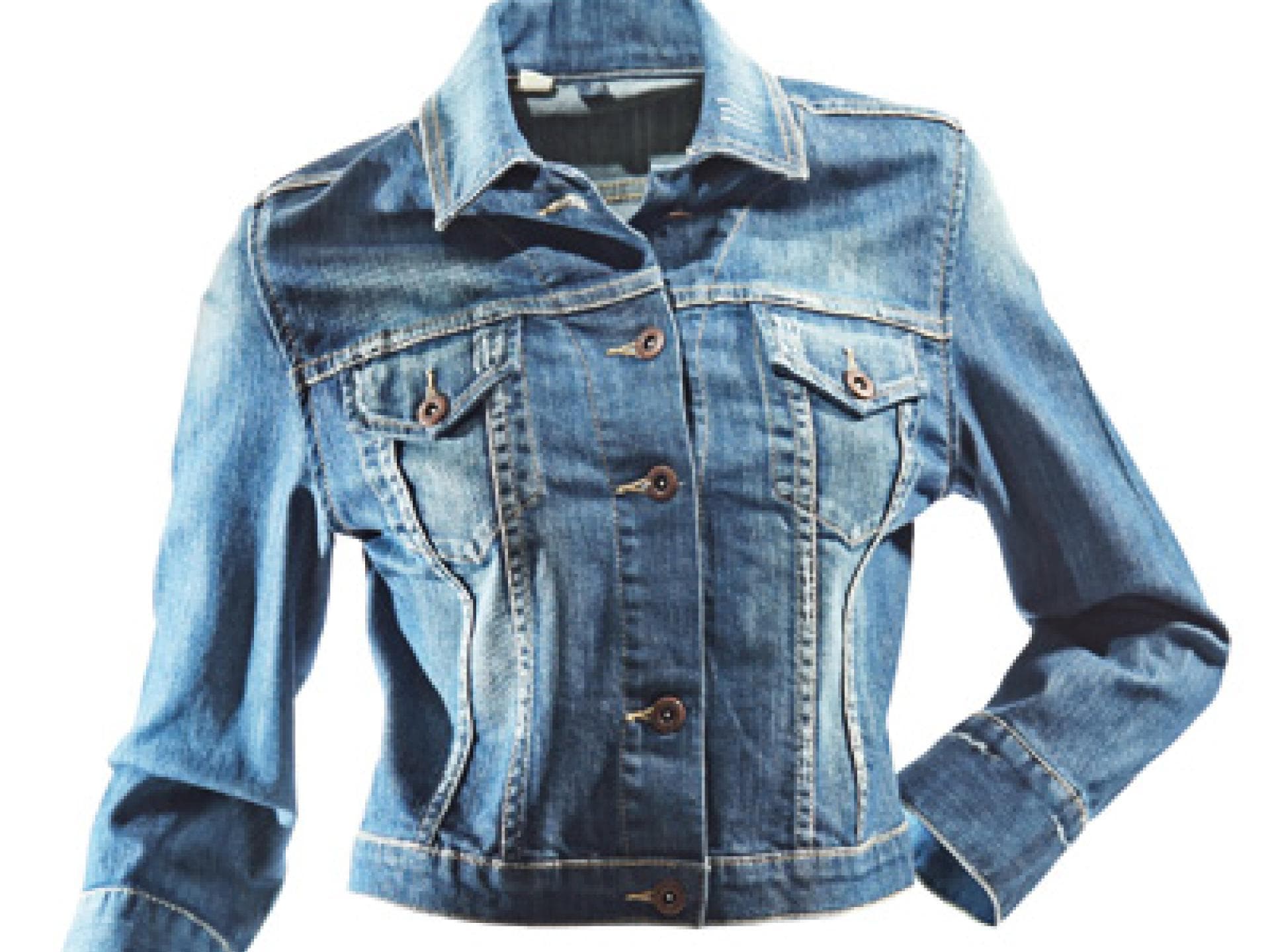 Jeansjacke zum Country-Look