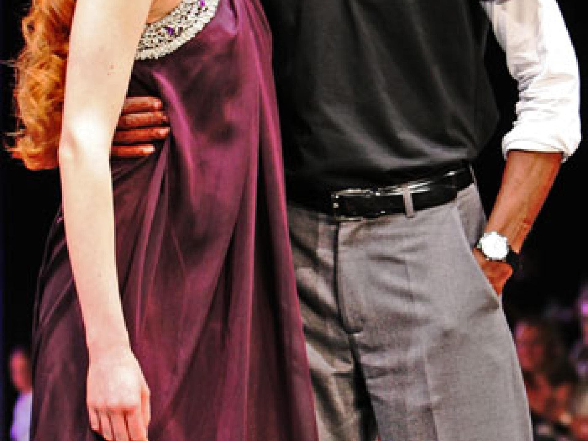 Barbara Meier mit Bruce Darnell