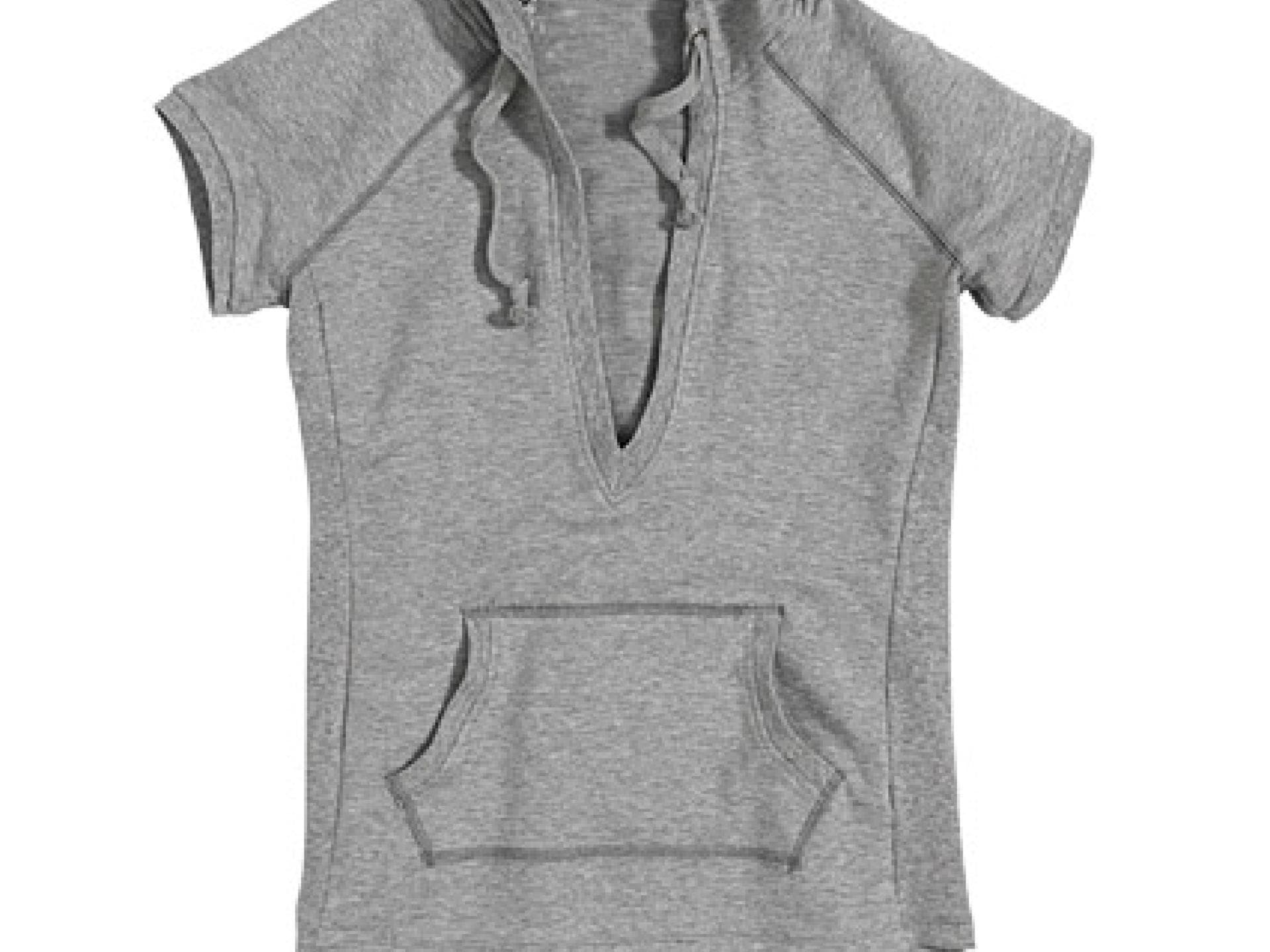 Grauer Kapuzenpulli von Benetton