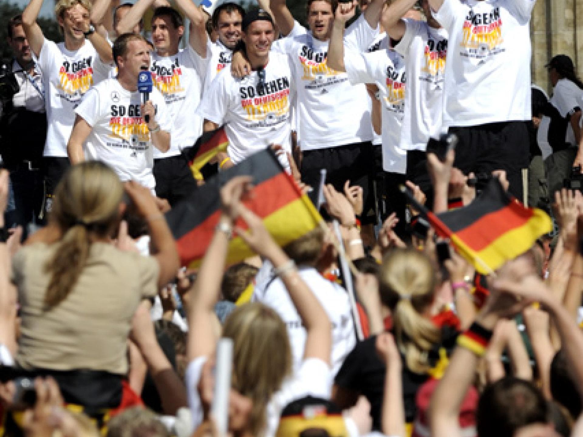 Unsere deutschen Fußballstars bei der EM 2008 Unsere deutschen Fußballstars bei der EM 2008