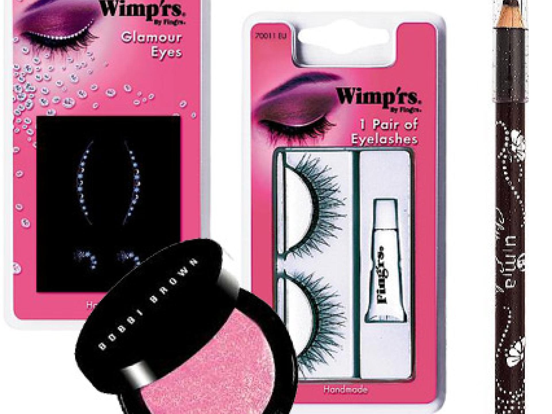 Strass-Lidstrich zum Aufkleben