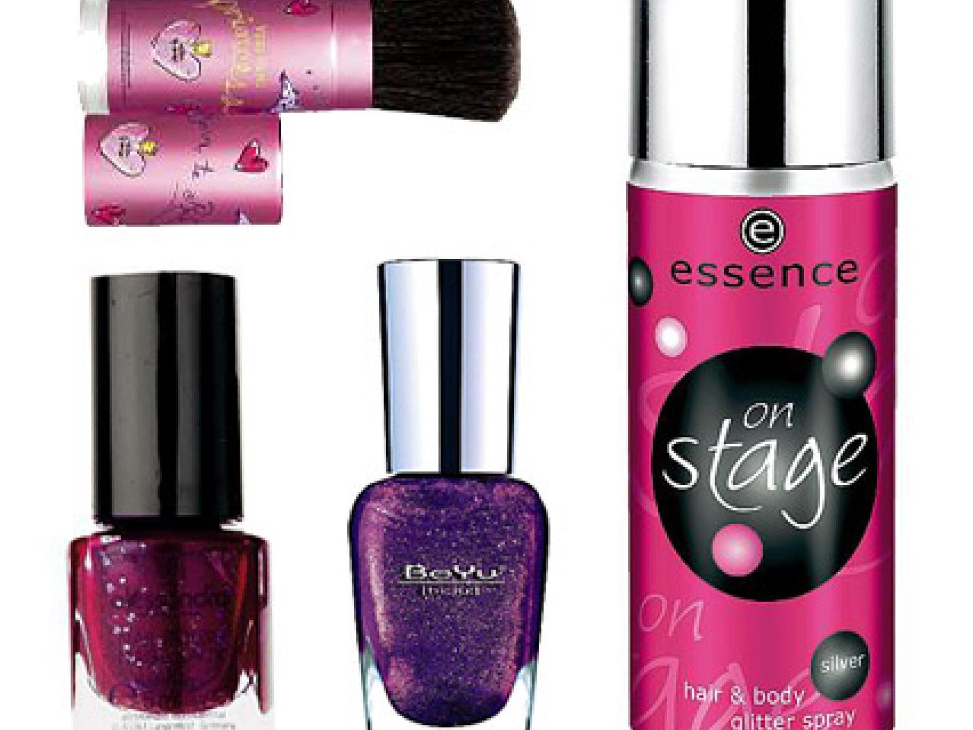 Schimmerndes Duftpuder