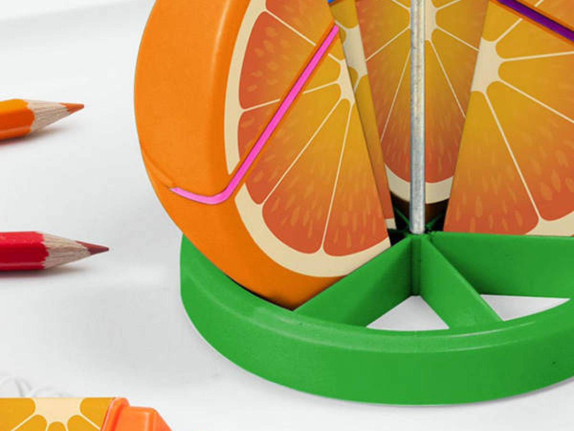 Frucht-Textmarker von Radbag.de