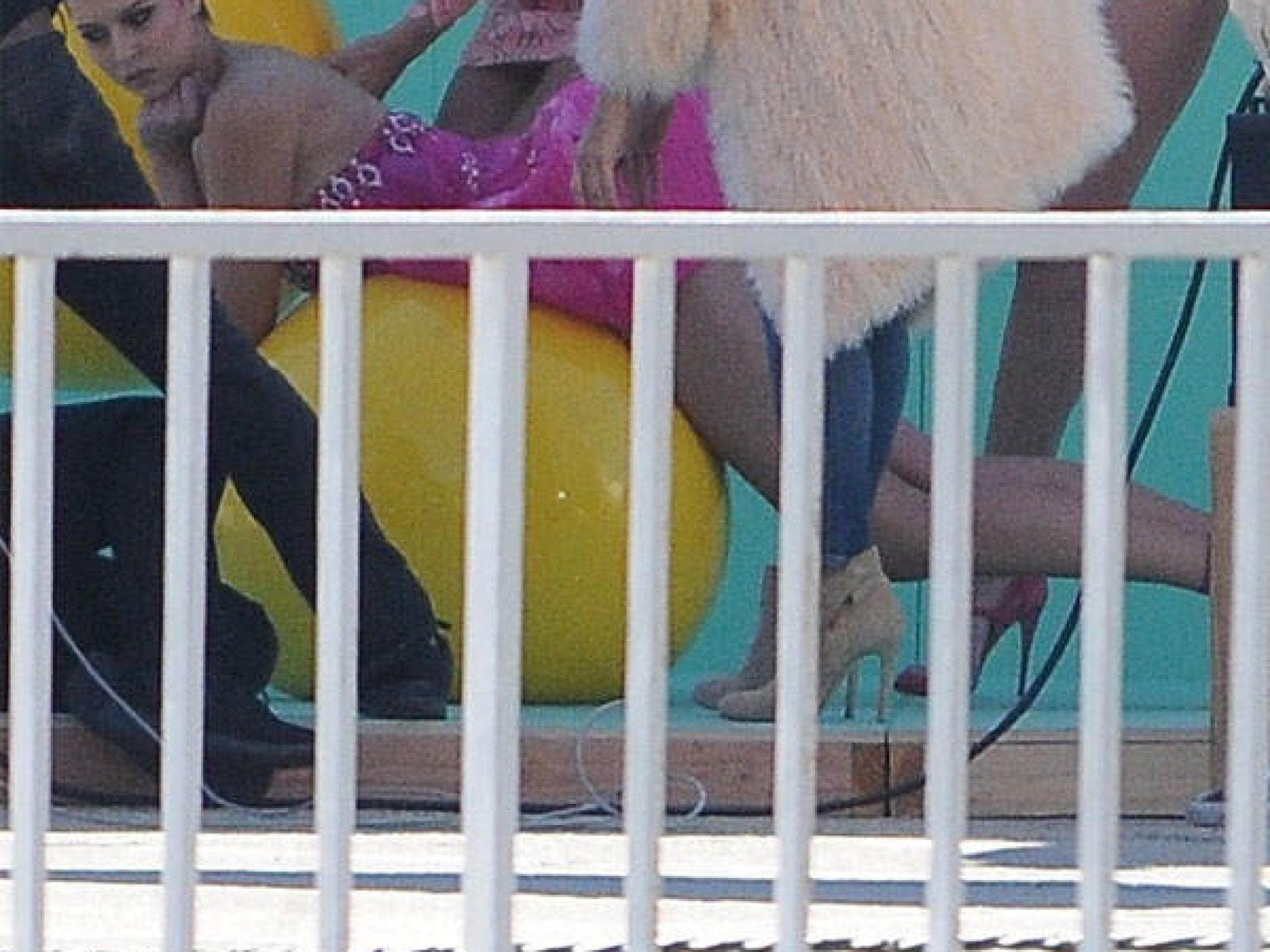 Bilder bei den Dreharbeiten: GNTM Kandidatinnen 2016