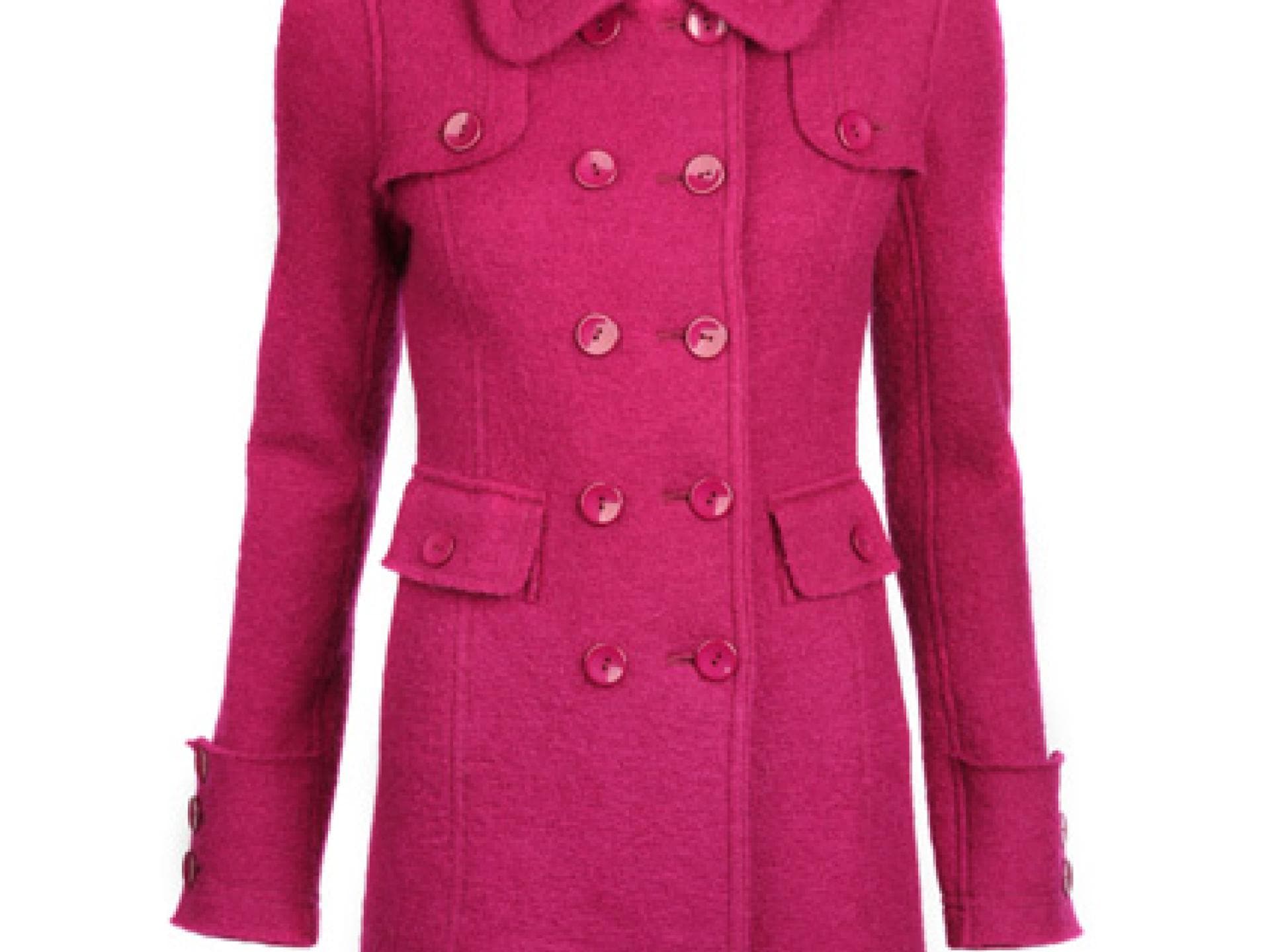 Pinker Mantel von Mango Pinker Mantel von Mango