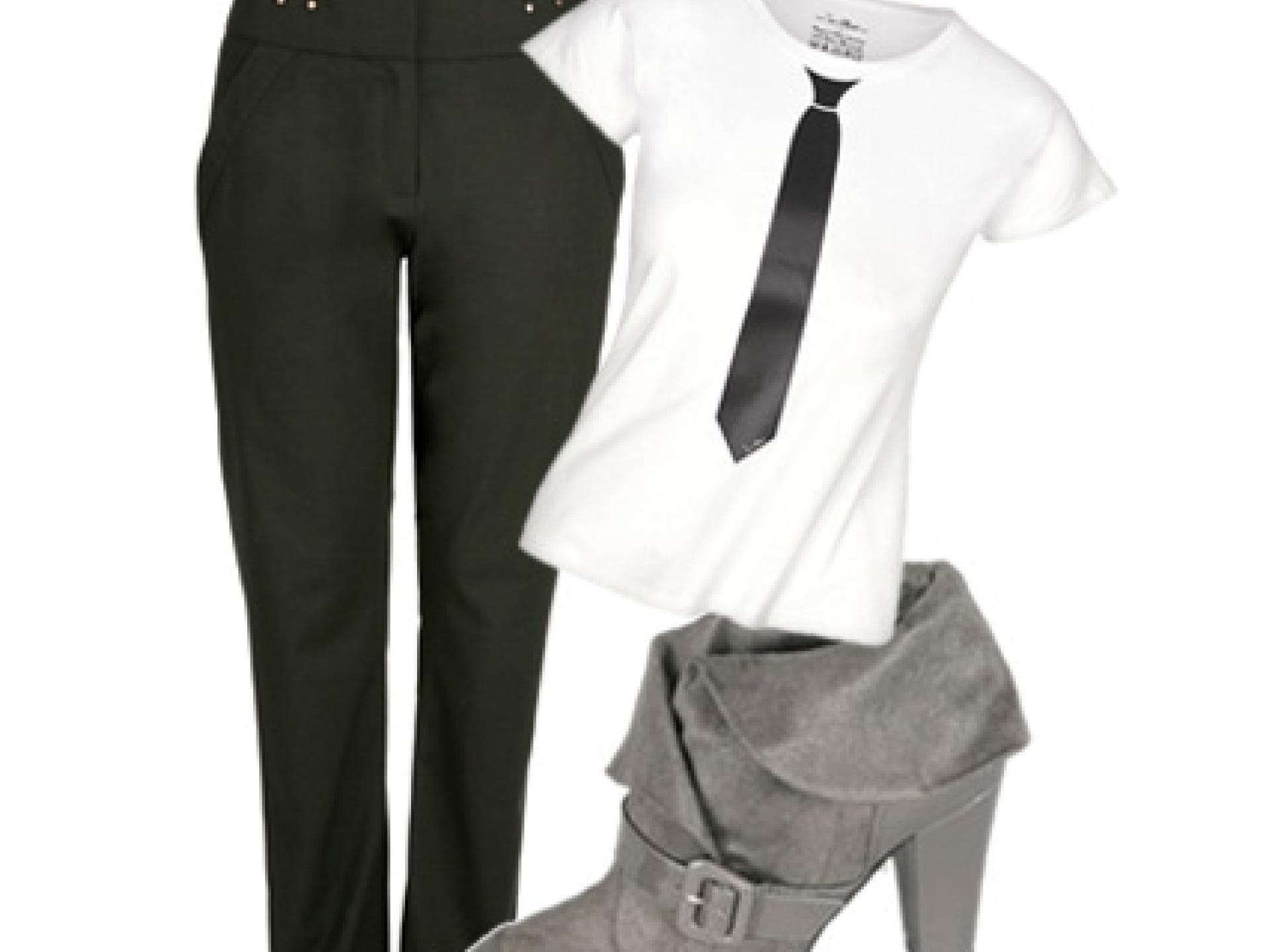 Outfit für High Waist Jeans