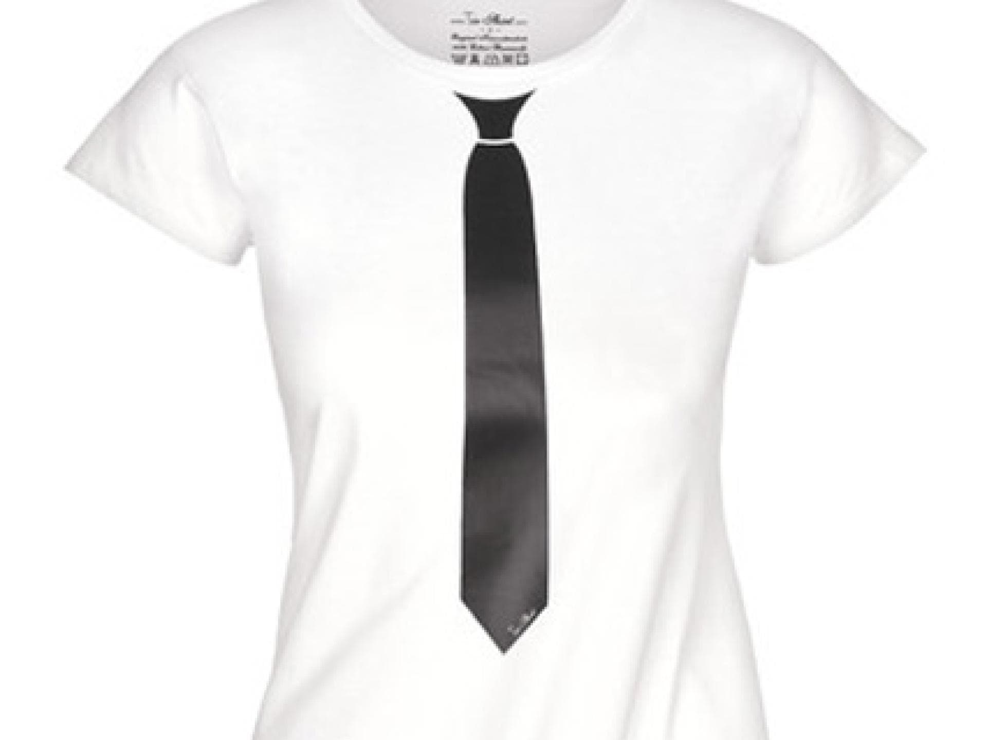 Shirt mit Krawatten-Print von Tie-Shirt Shirt mit Krawatten-Print von Tie-Shirt