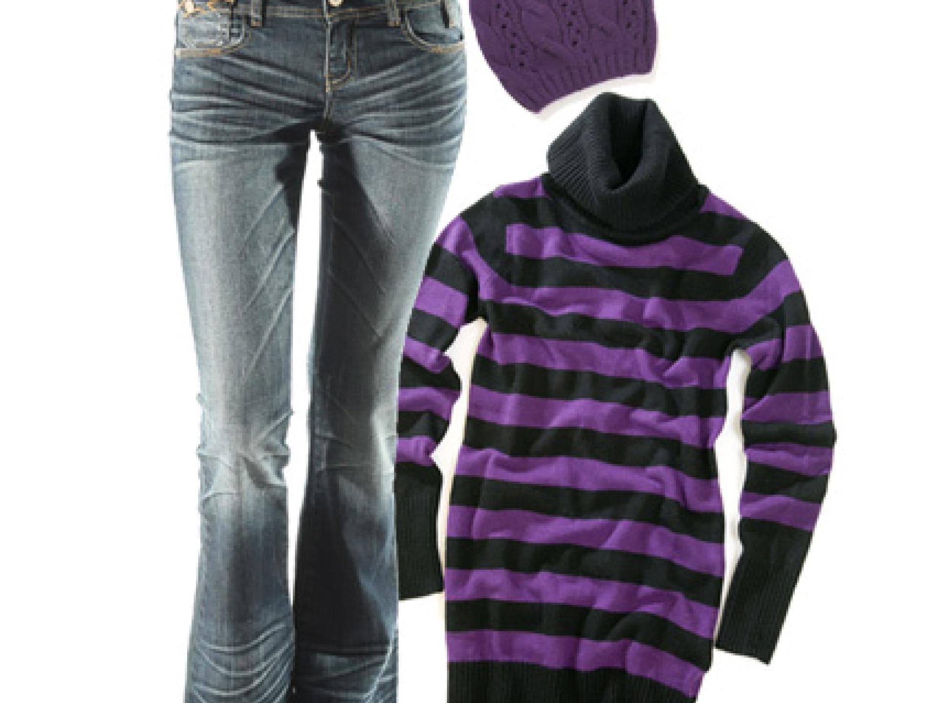 Outfit für "Bootcut" Denim