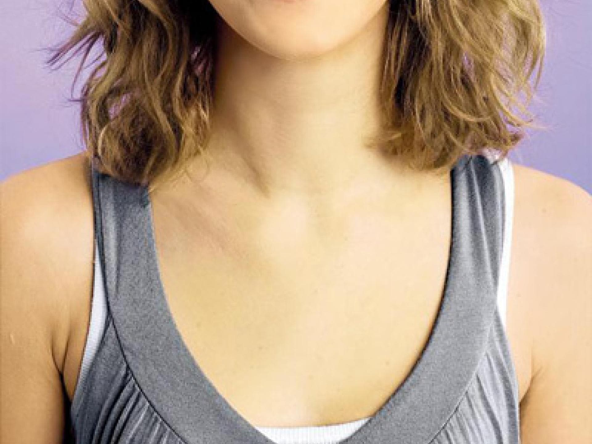 Janina vor dem Umstyling