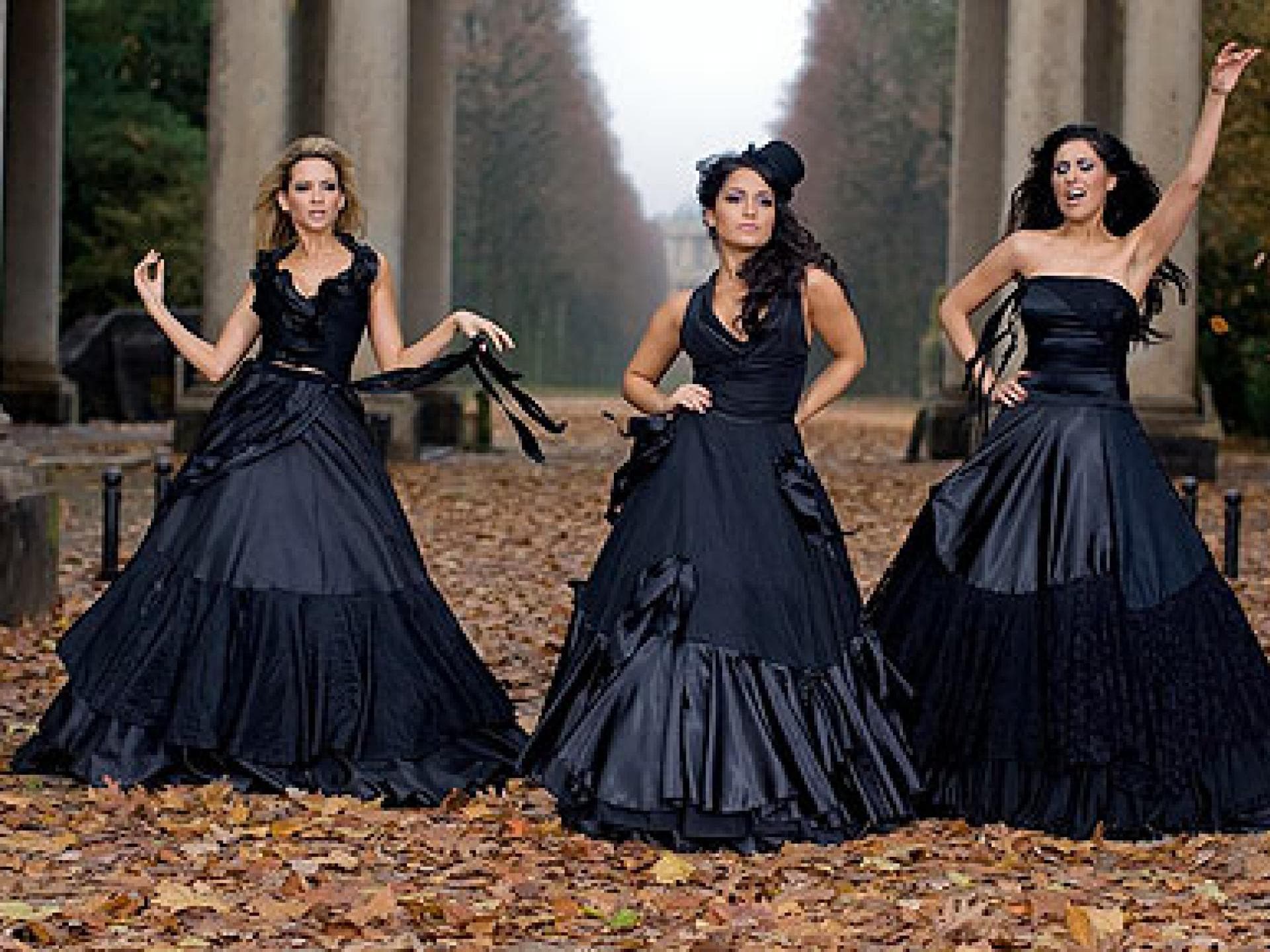 Monrose beim Shooting