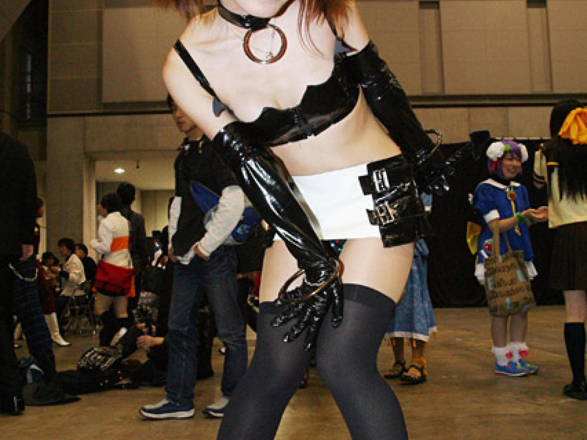 Freizügiges Cosplay-Kostüm