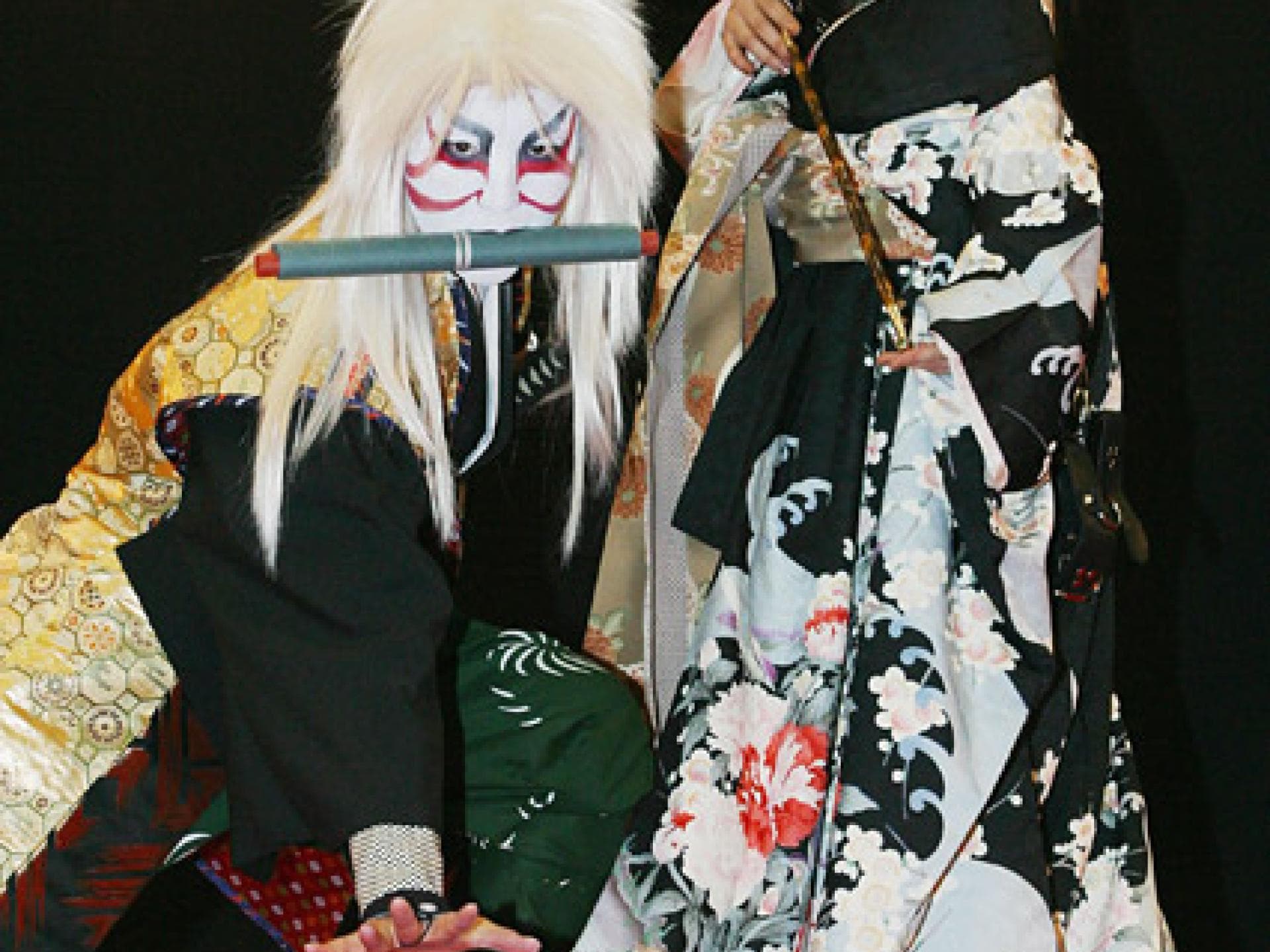 Cosplay in Geisha-Kostümen