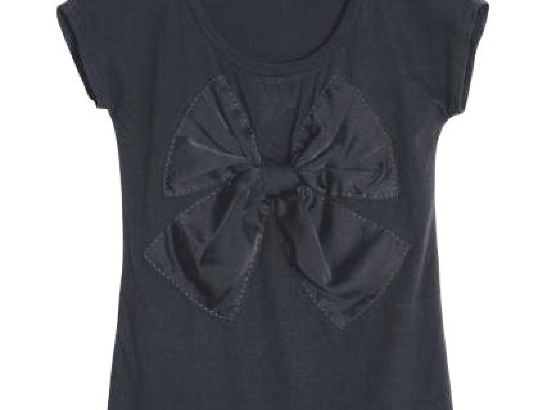 T-Shirt mit XL-Schleife von H&M