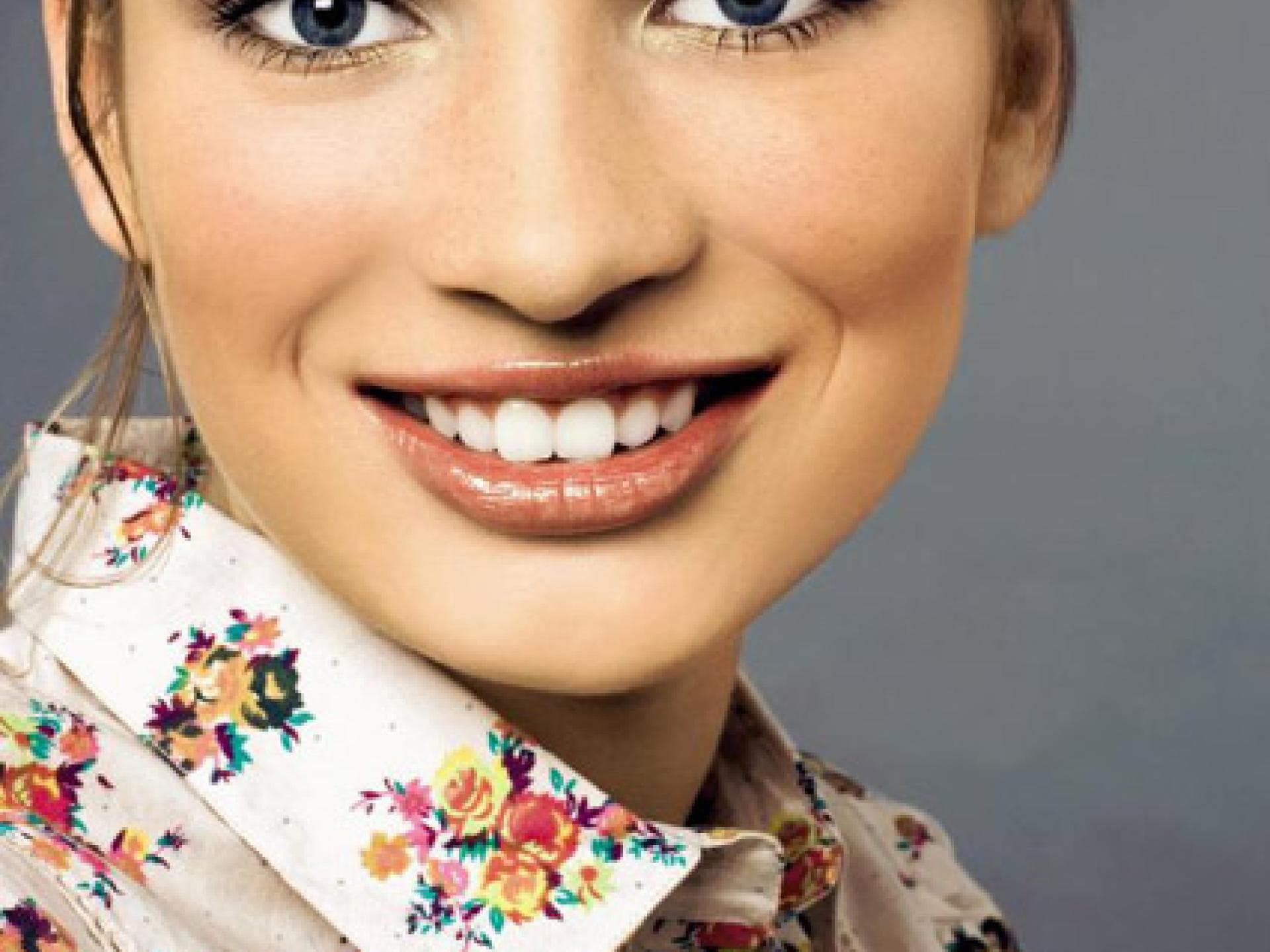 Make-up für rundes Gesicht