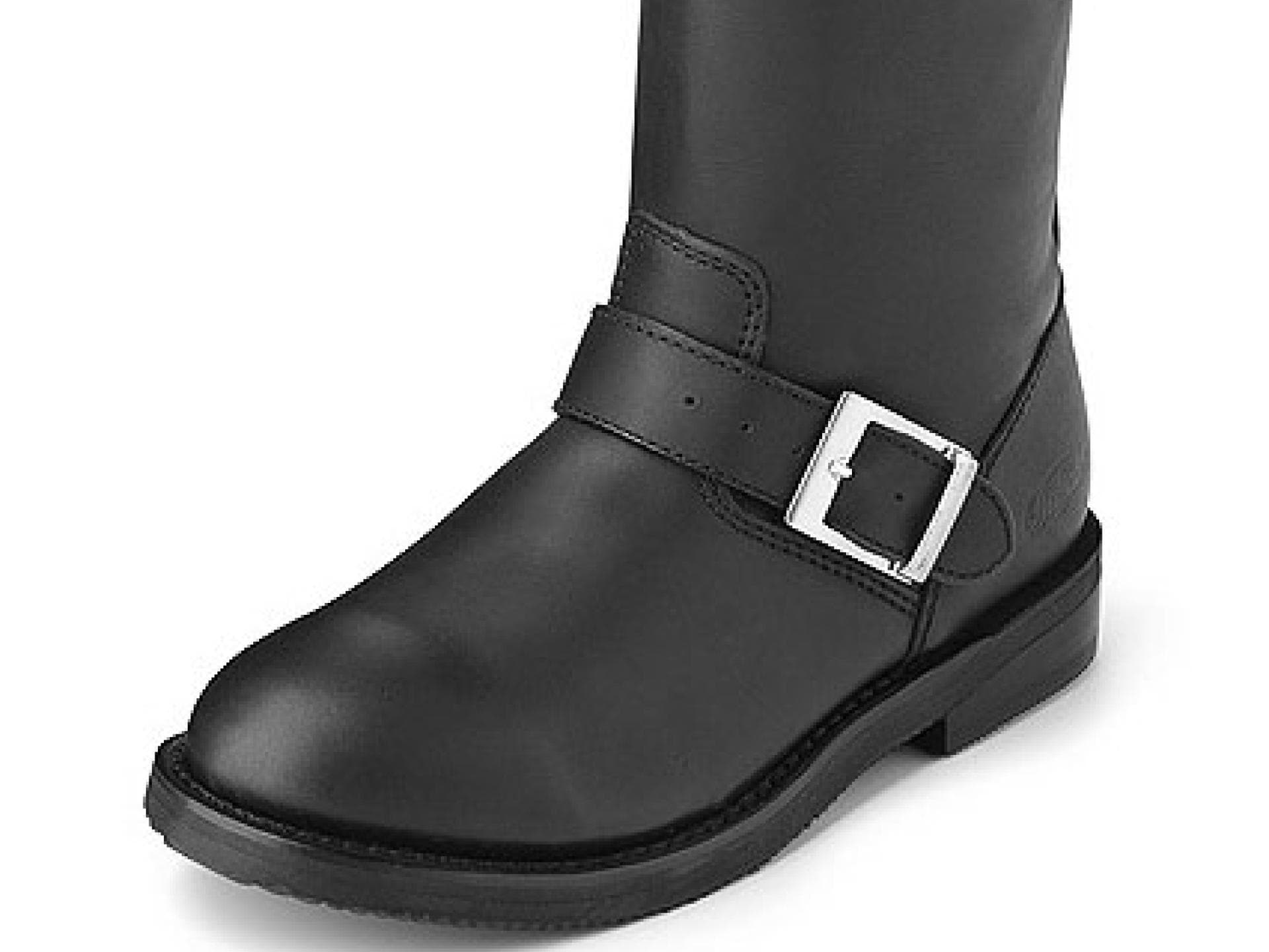 Biker Girl mit schwarzen Boots Biker Girl mit schwarzen Boots