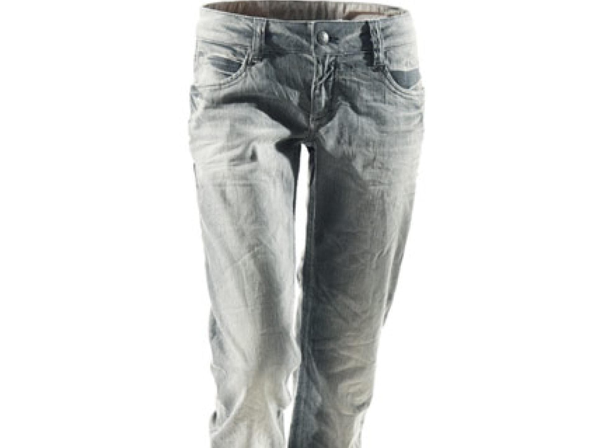 Jeans mit cooler Waschung