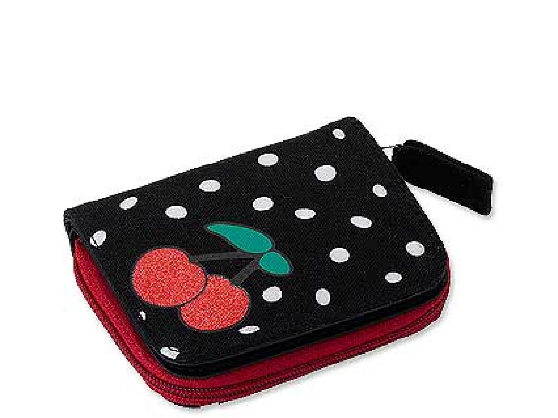 Geldbeutel mit Kirschen-Print