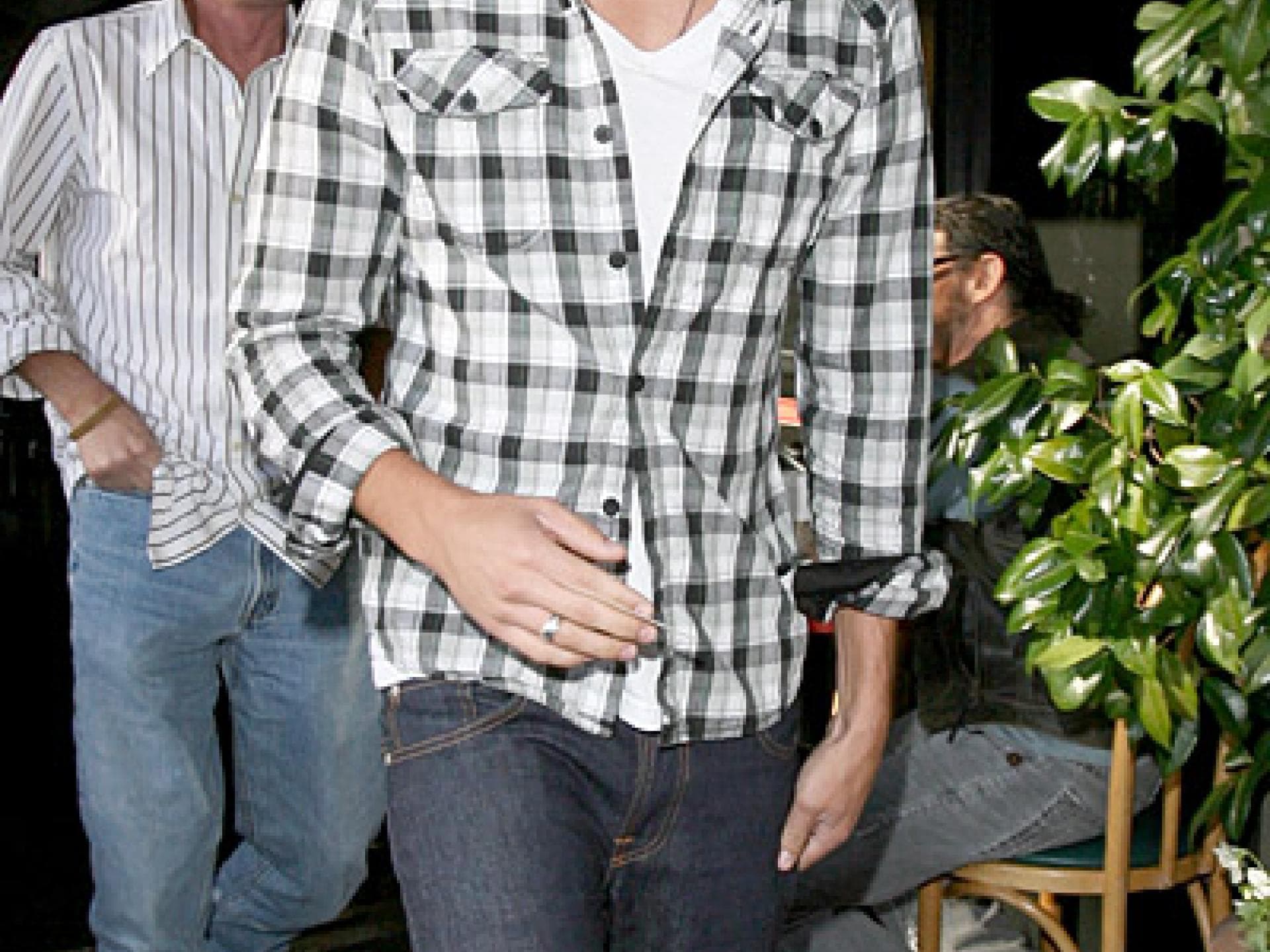 Hübscher Hollywood-Schauspieler