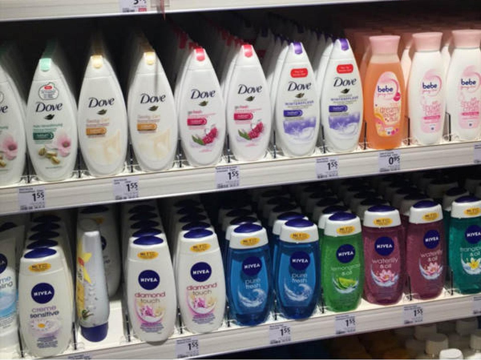 Bibis Duschschaum füllt Regale