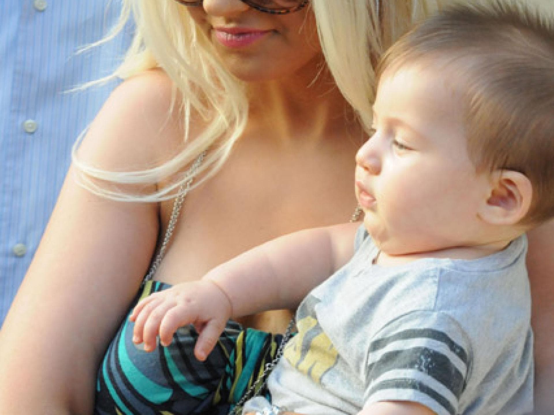 Christina Aguilera: Mama-Söhnchen Max