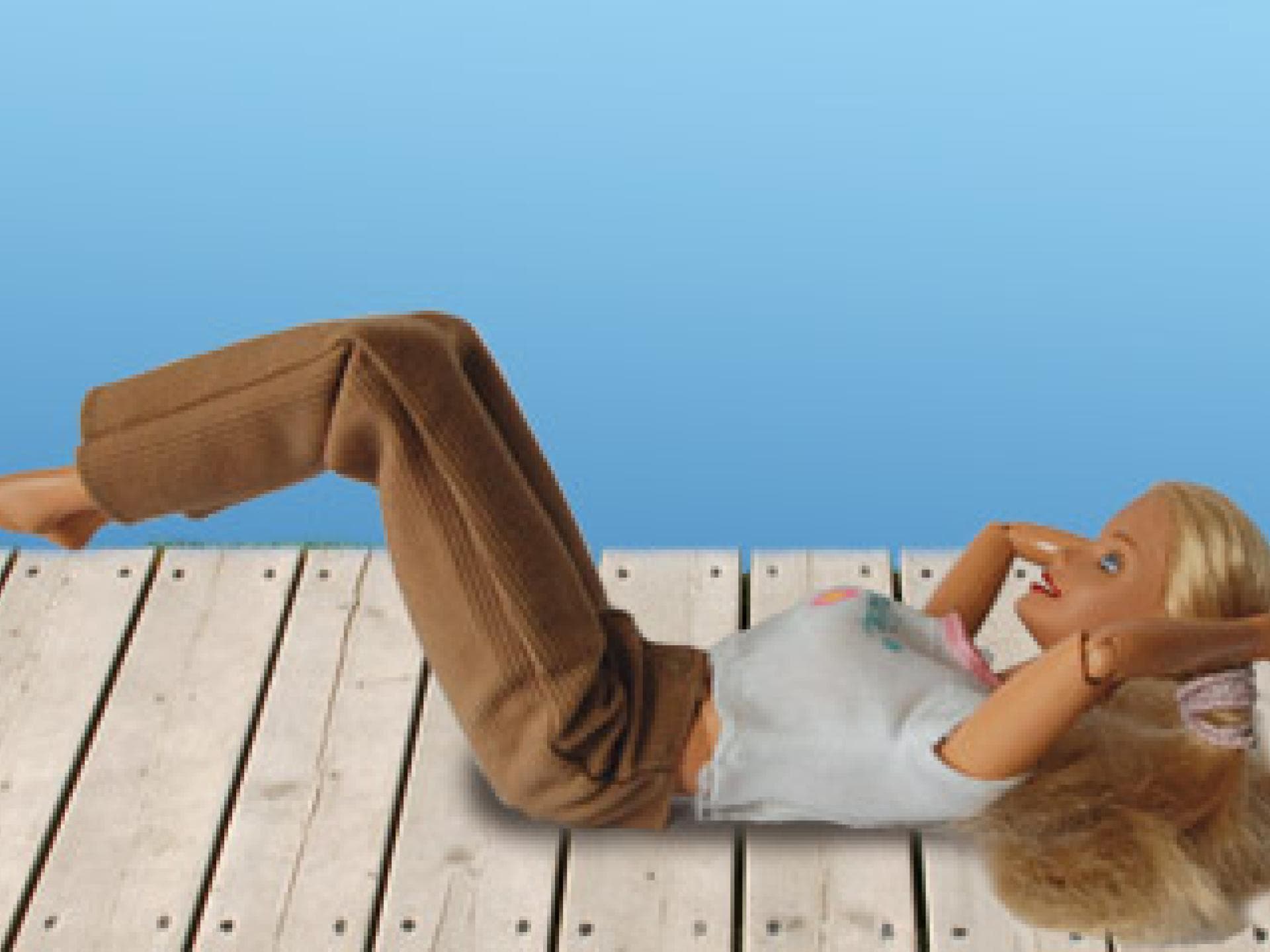 Crunches für die Bauchmuskulatur